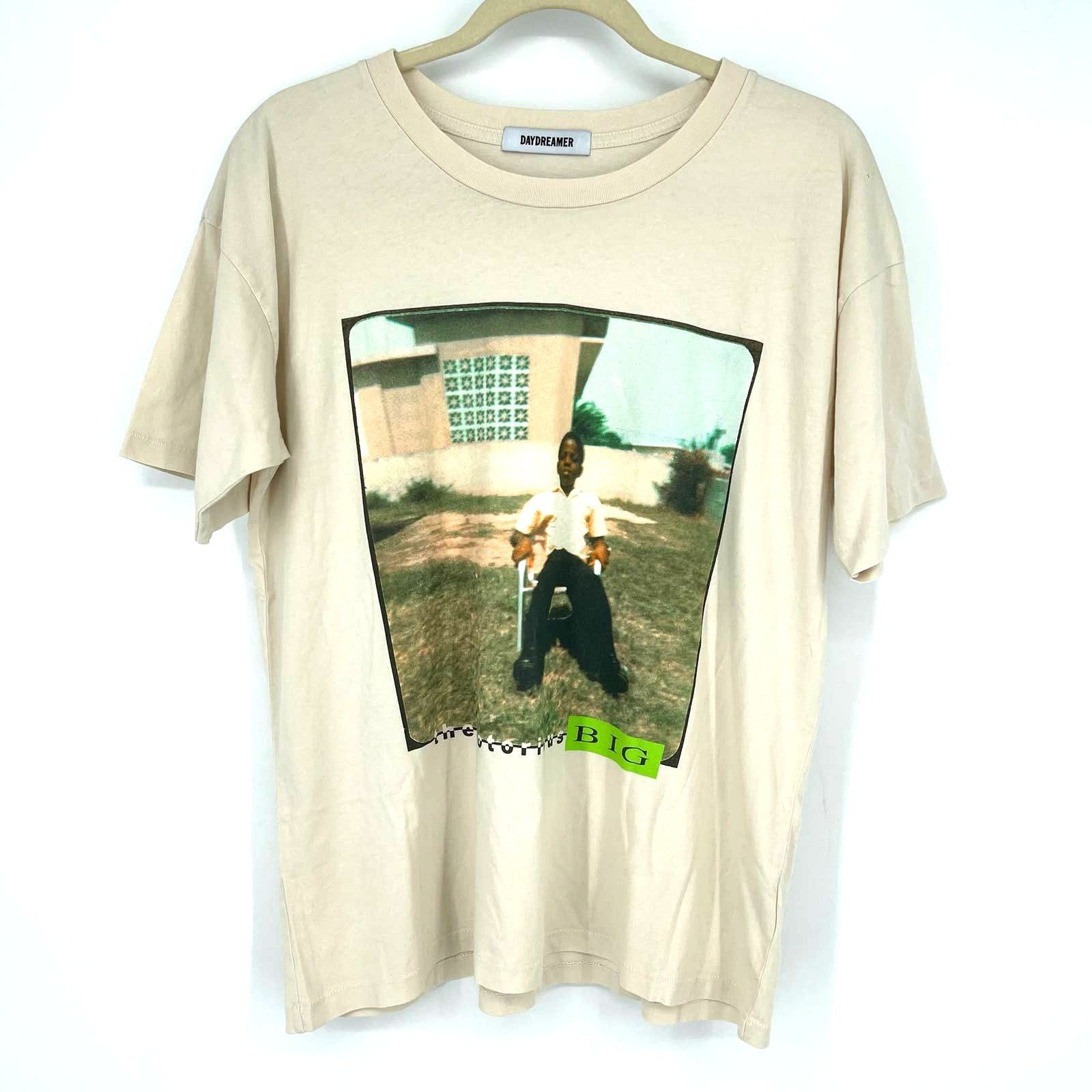 Daydreamer Daydreamer Notorious Young Biggie Tee Dirty White XS Size XS / US 0-2 / IT 36-38 - 1 Thumbnail
