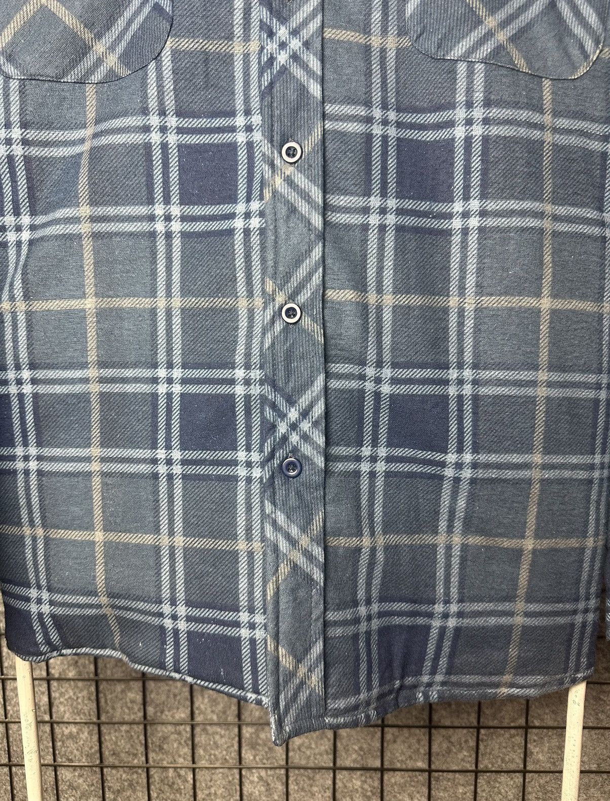 Vintage Streetwear Tartan Plaid Padded Overshirt Shirt Jacket Size L Size US L / EU 52-54 / 3 - 3 Thumbnail