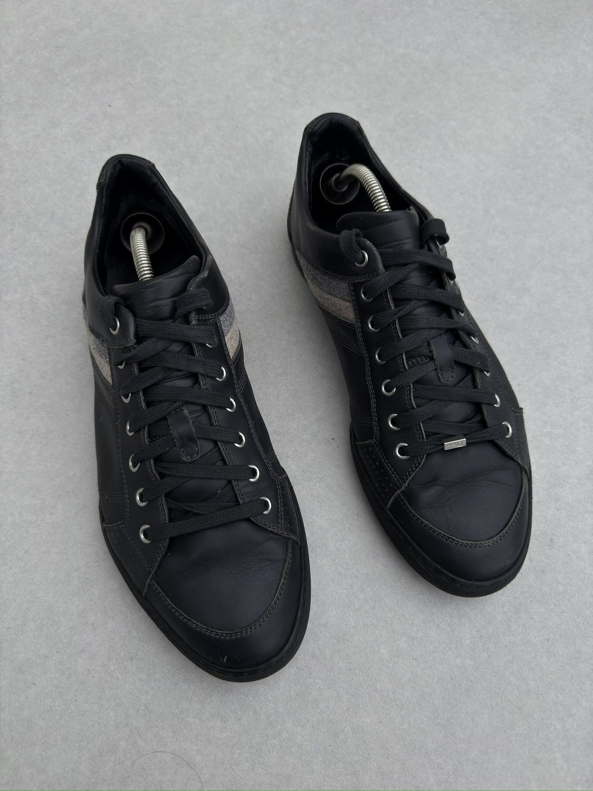 Dior Archive Dior Homme B18 Hedi Slimane Leather Sneakers In Size US 11 / EU 44 - 3 Thumbnail