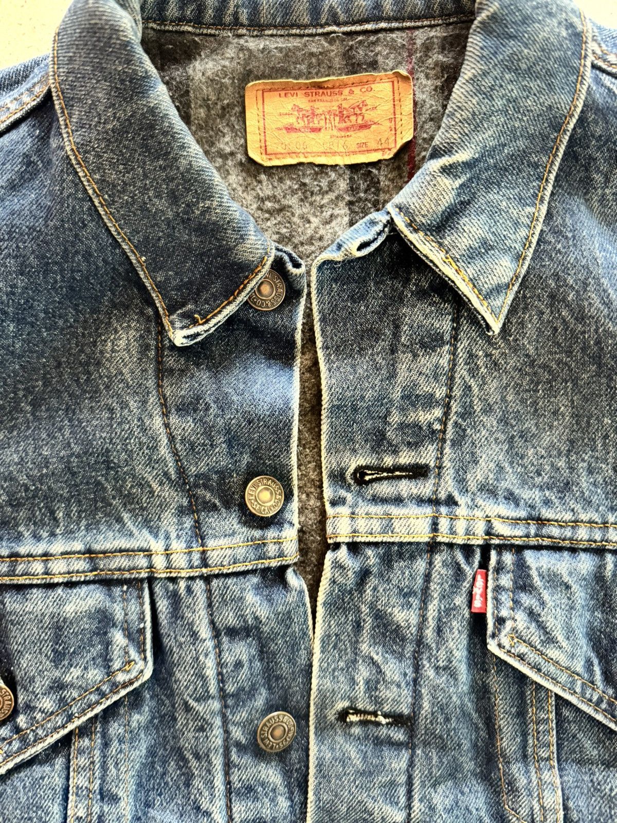 Levi's Levi’s Made in USA Blanket Lined Type 3 Sz 44 Size US M / EU 48-50 / 2 - 4 Thumbnail