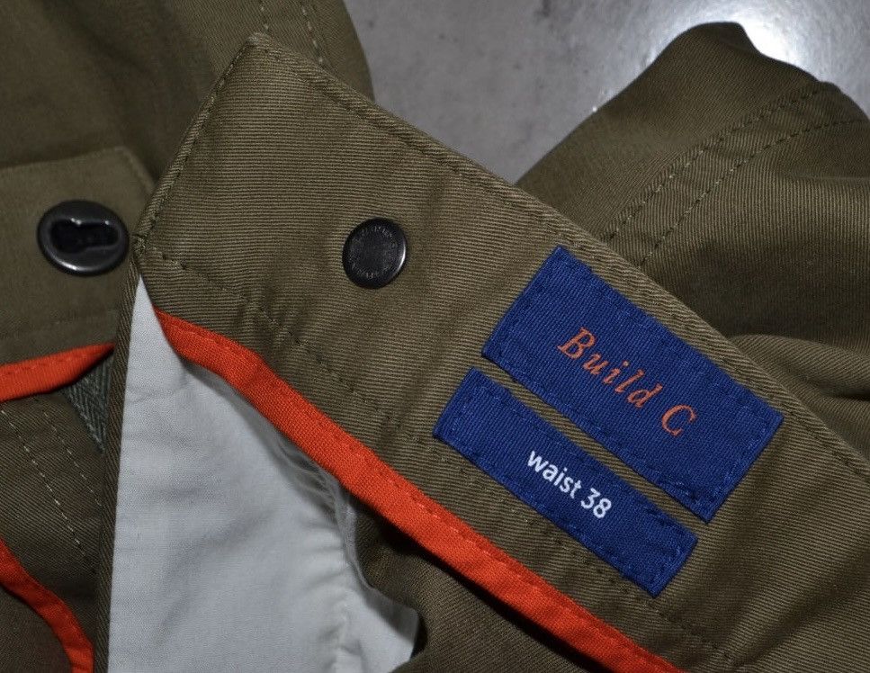 SPOKE Spoke Mens Chino Trousers Size 38 Build C Beige Straight leg Size US 38 / EU 54 - 14 Thumbnail