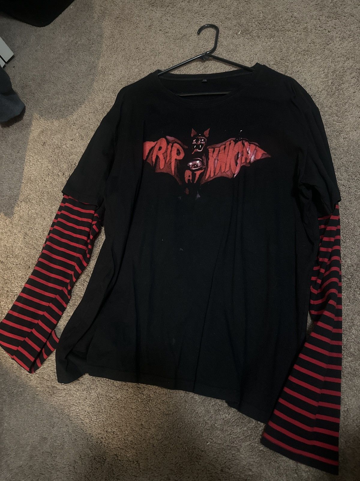 Trippie Redd Trippie Redd Trip at knight longsleeve Size US XXL / EU 58 / 5 - 2 Thumbnail
