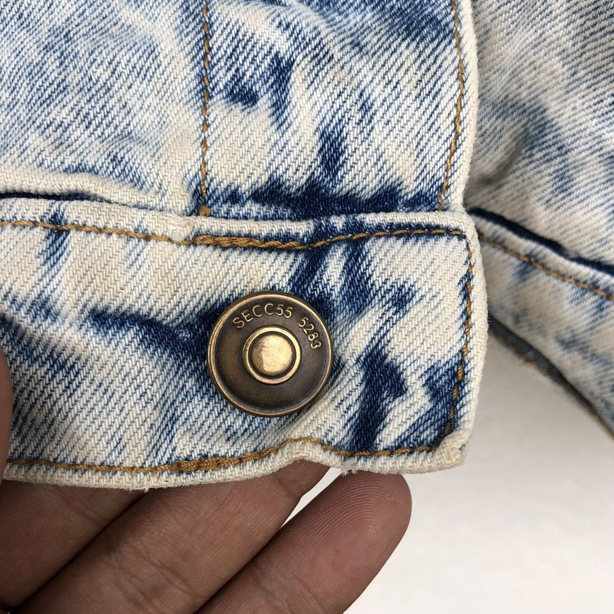 H&M DIVIDED H&M Jeans Distressed Wash Blue Denim Jacket Size US L / EU 52-54 / 3 - 14 Thumbnail