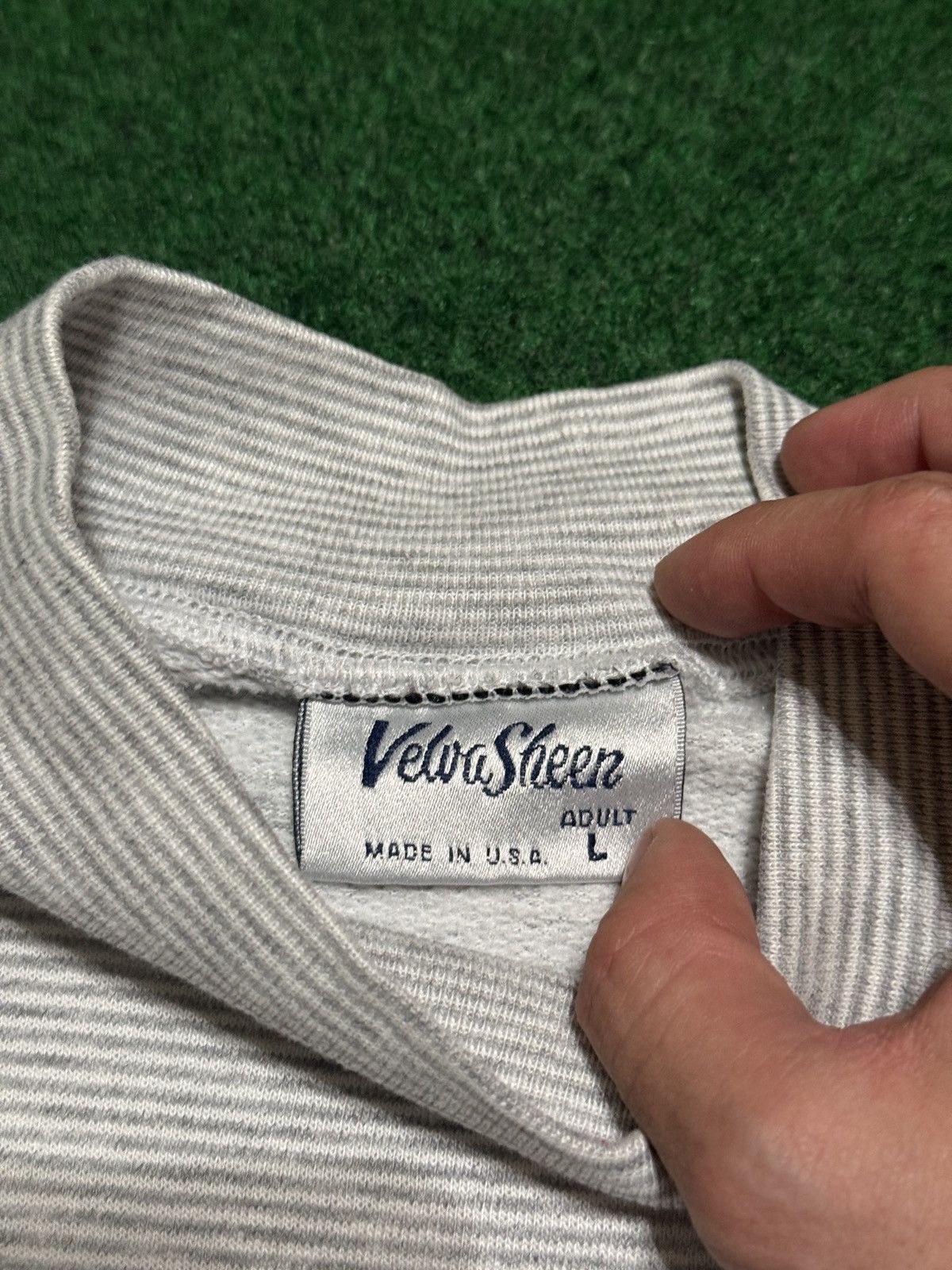 Velva Sheen Vintage 90s Kent State University Retro College Sweatshirt Size L / US 10 / IT 46 - 3 Thumbnail