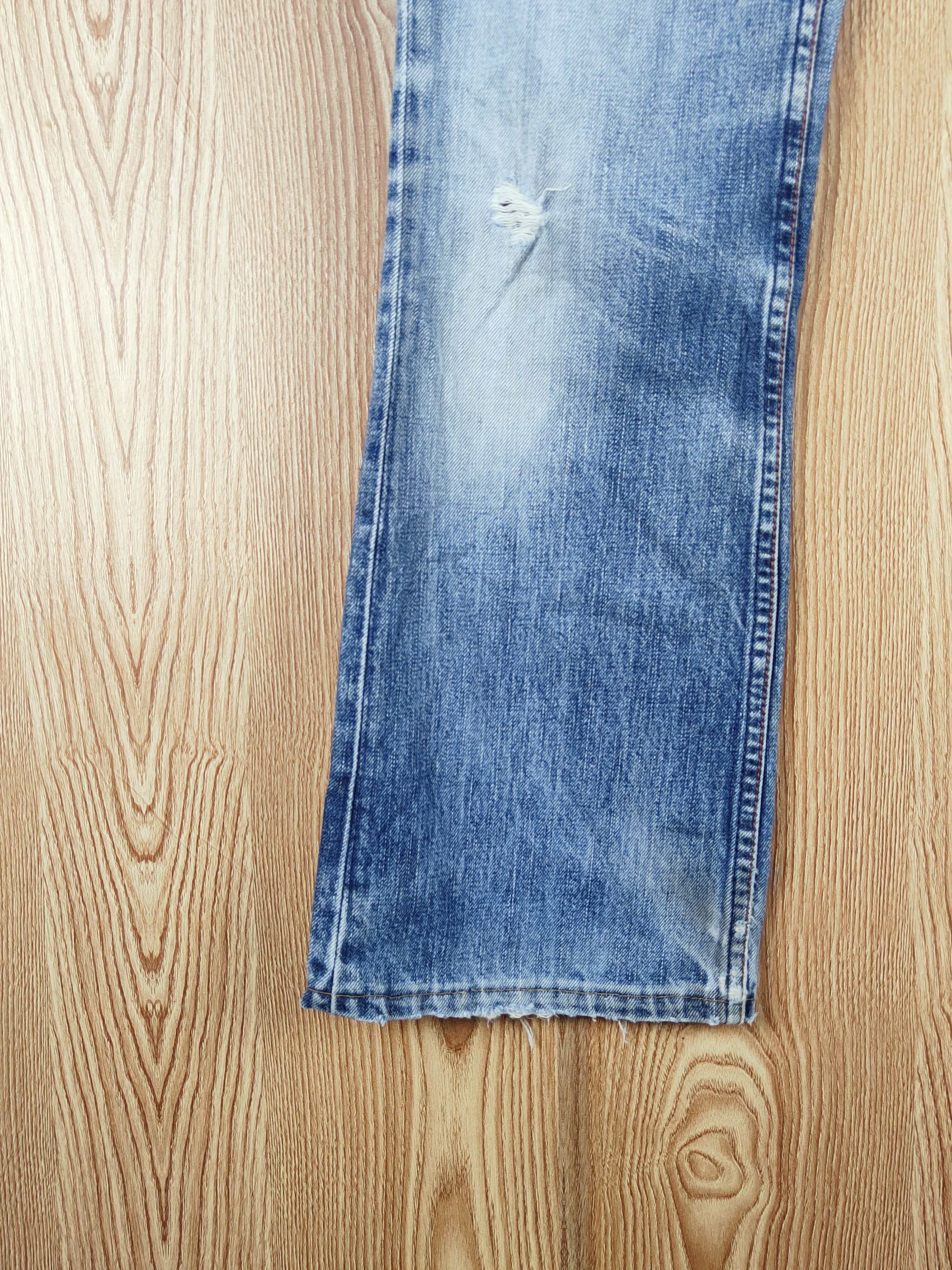Levi's 517 Levi's Blue Distressed Ripped Jeans #S2712 Size US 29 - 4 Thumbnail