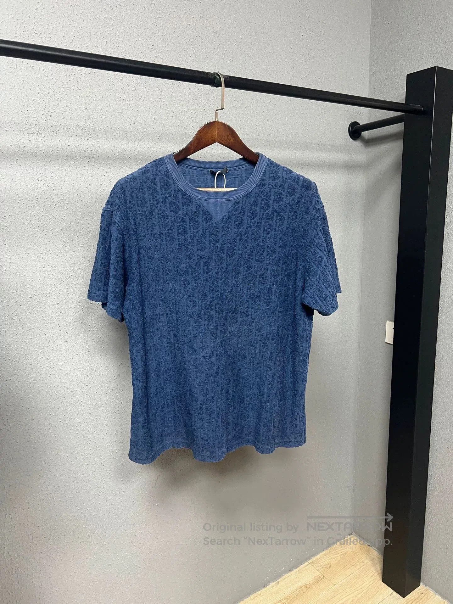 Dior dior blue all-over print short sleeve shirt. Size US L / EU 52-54 / 3 - 1 Thumbnail