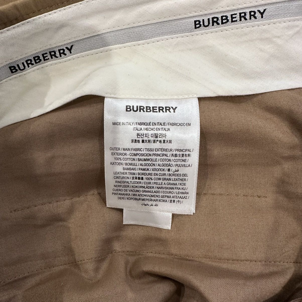Burberry Burberry D-Ring Belted Trousers Size US 34 / EU 50 - 8 Thumbnail