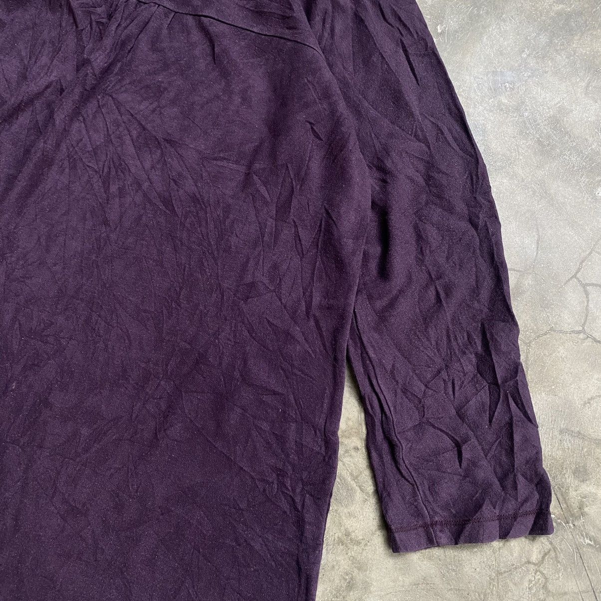 Y's Y's For Living By Yohji Yamamoto Dress Purple Size L / US 10 / IT 46 - 6 Thumbnail