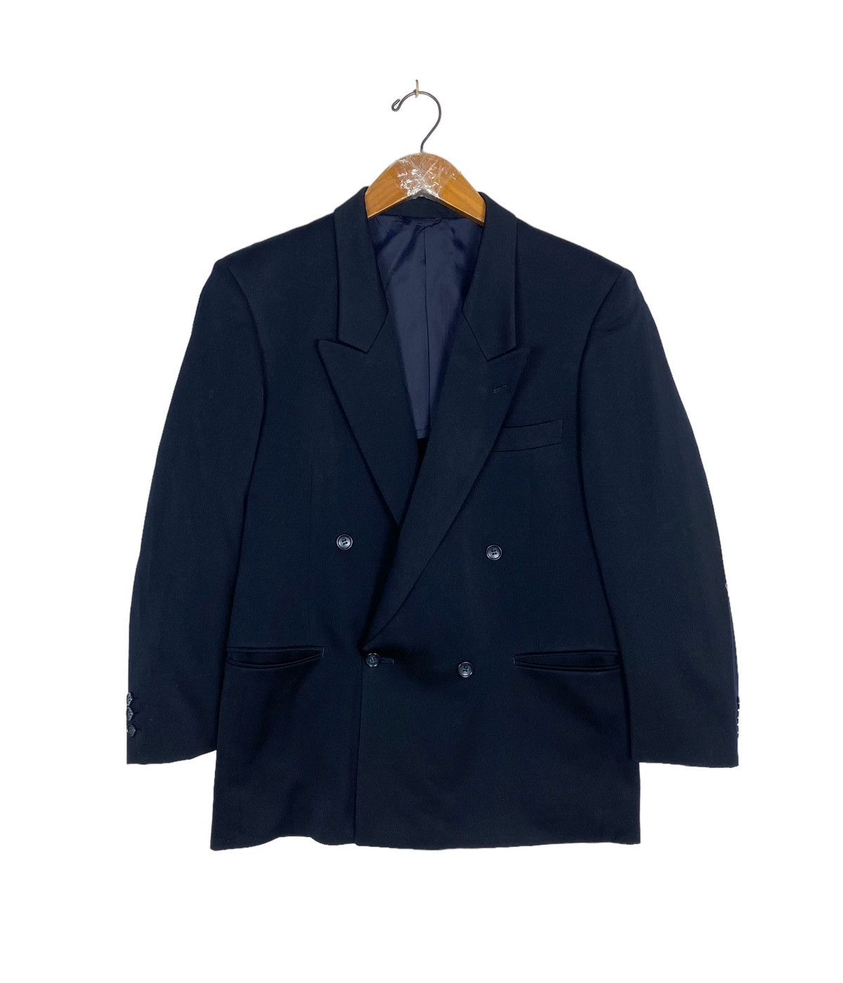 Lanvin Rare‼️ Vintage Lanvin Studio Double Breasted Blazer Japan Size US M / EU 48-50 / 2 - 1 Thumbnail