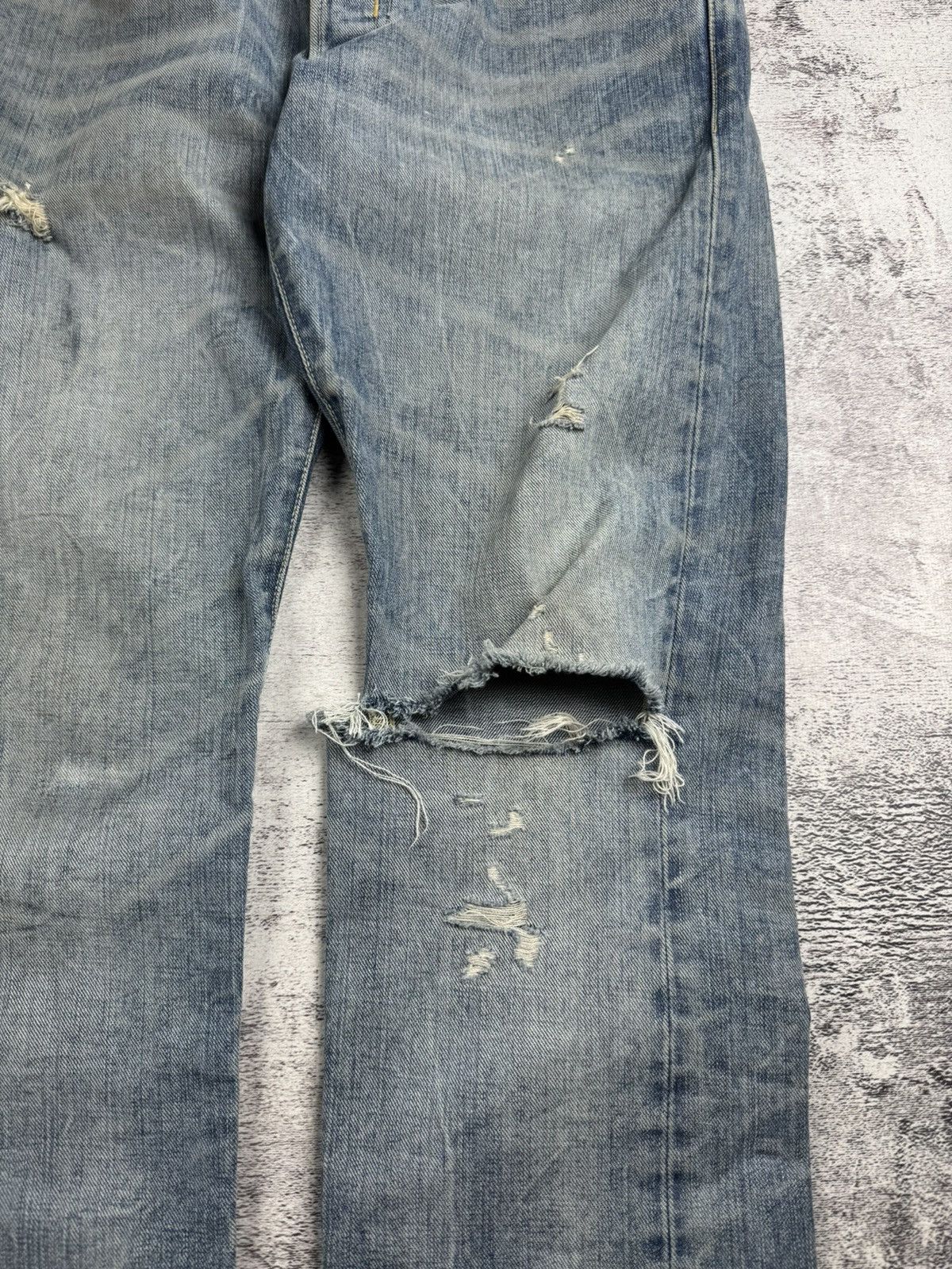 Denim & Supply Ralph Lauren Vintage Denim & Supply 32/34 Ralph Lauren Slim Distressed Jeans Pants Trousers Size US 32 / EU 48 - 8 Thumbnail