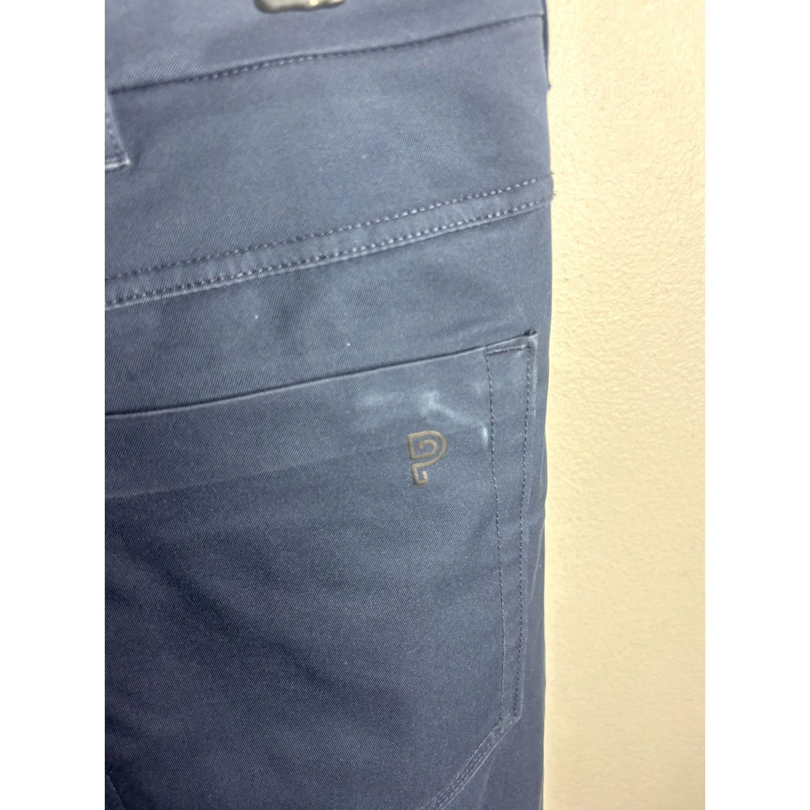 Vintage Public Rec Blue Chino Pants Mens 33x32 Straight Leg 5 Pocket Casual Zip Fly Size US 33 - 5 Thumbnail