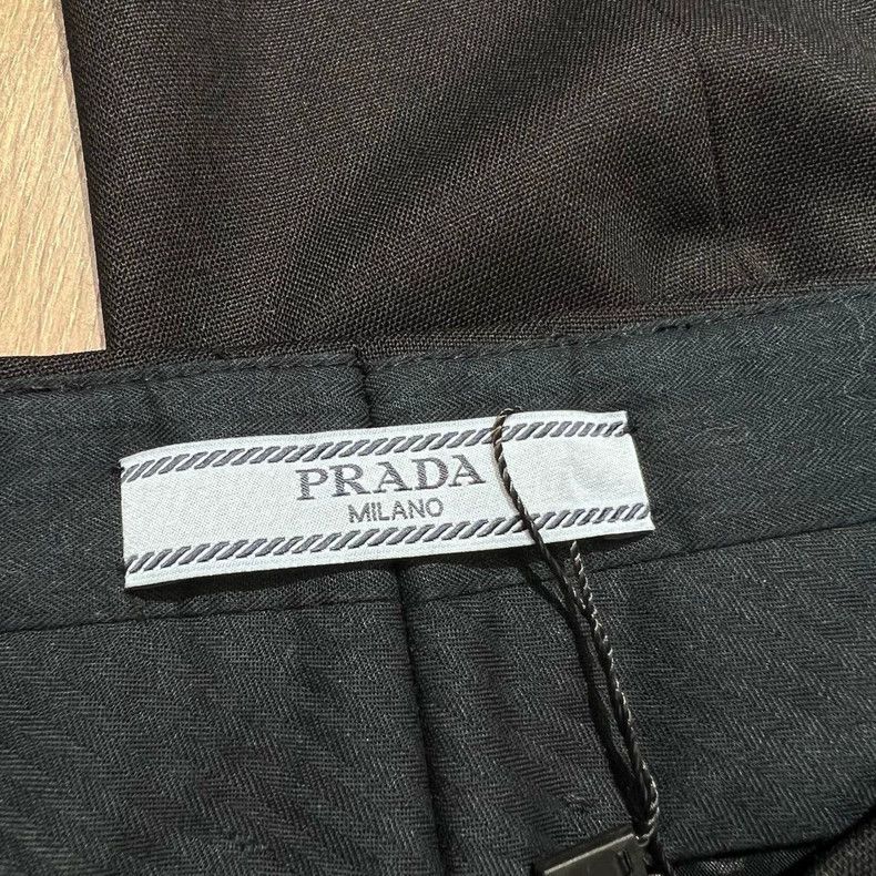 Prada Prada Black wool suit trousers 2504-Nextarrow Size 25" / US 0 / IT 36 - 6 Thumbnail