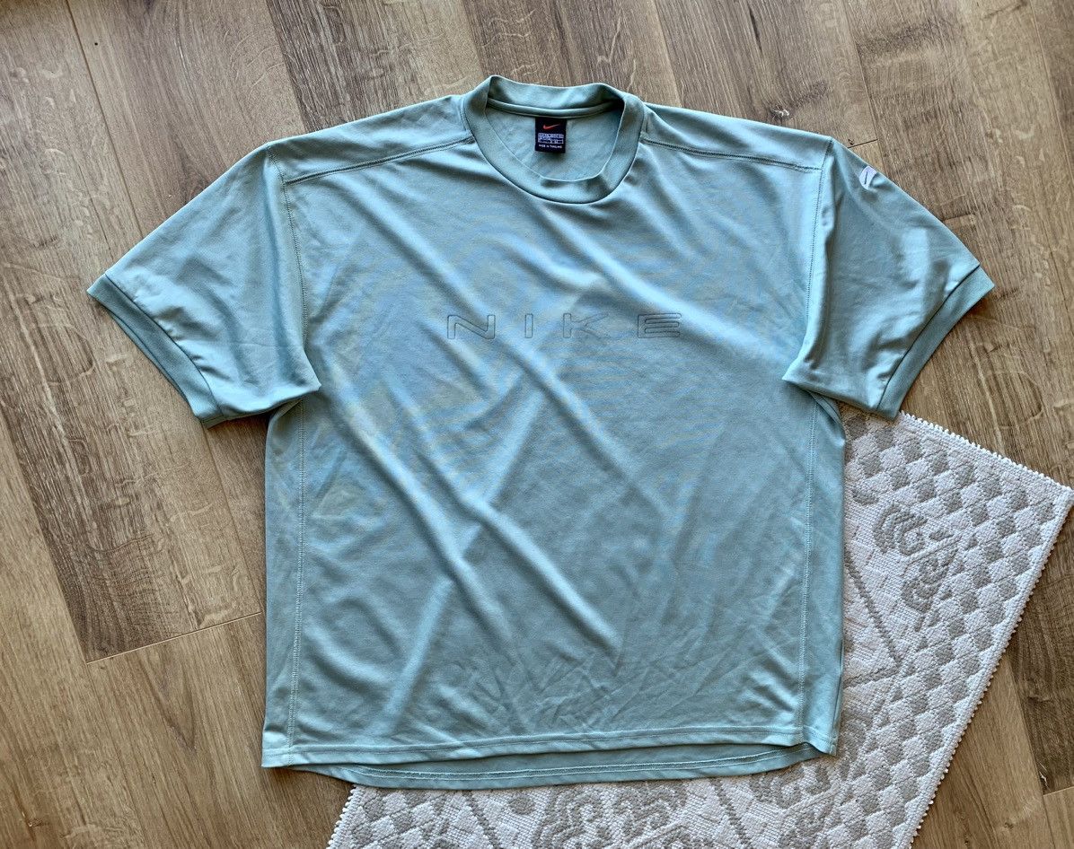 Nike × Vintage Vintage Nike big center logo t-shirt Size US XL / EU 56 / 4 - 2 Thumbnail