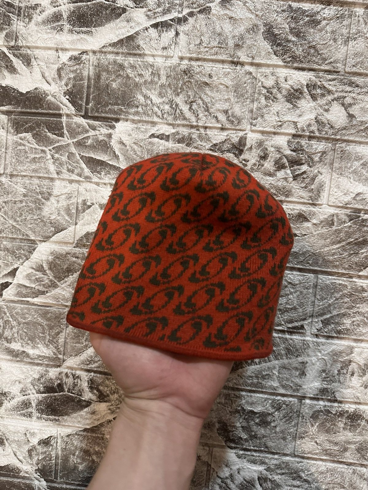 Salomon Salomon Red/Black Pattern Beanie Hat – Size Medium – Y2K Size ONE SIZE - 3 Thumbnail