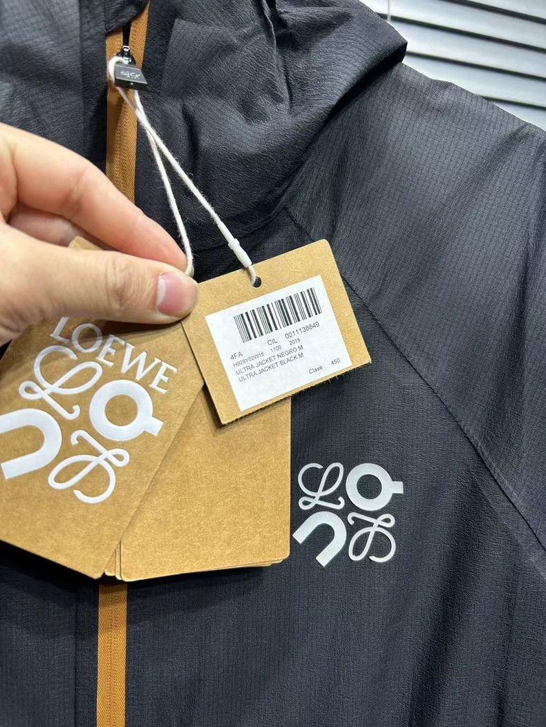 Loewe LOEWE Grey zipper polyester jacket outside Size US M / EU 48-50 / 2 - 3 Thumbnail