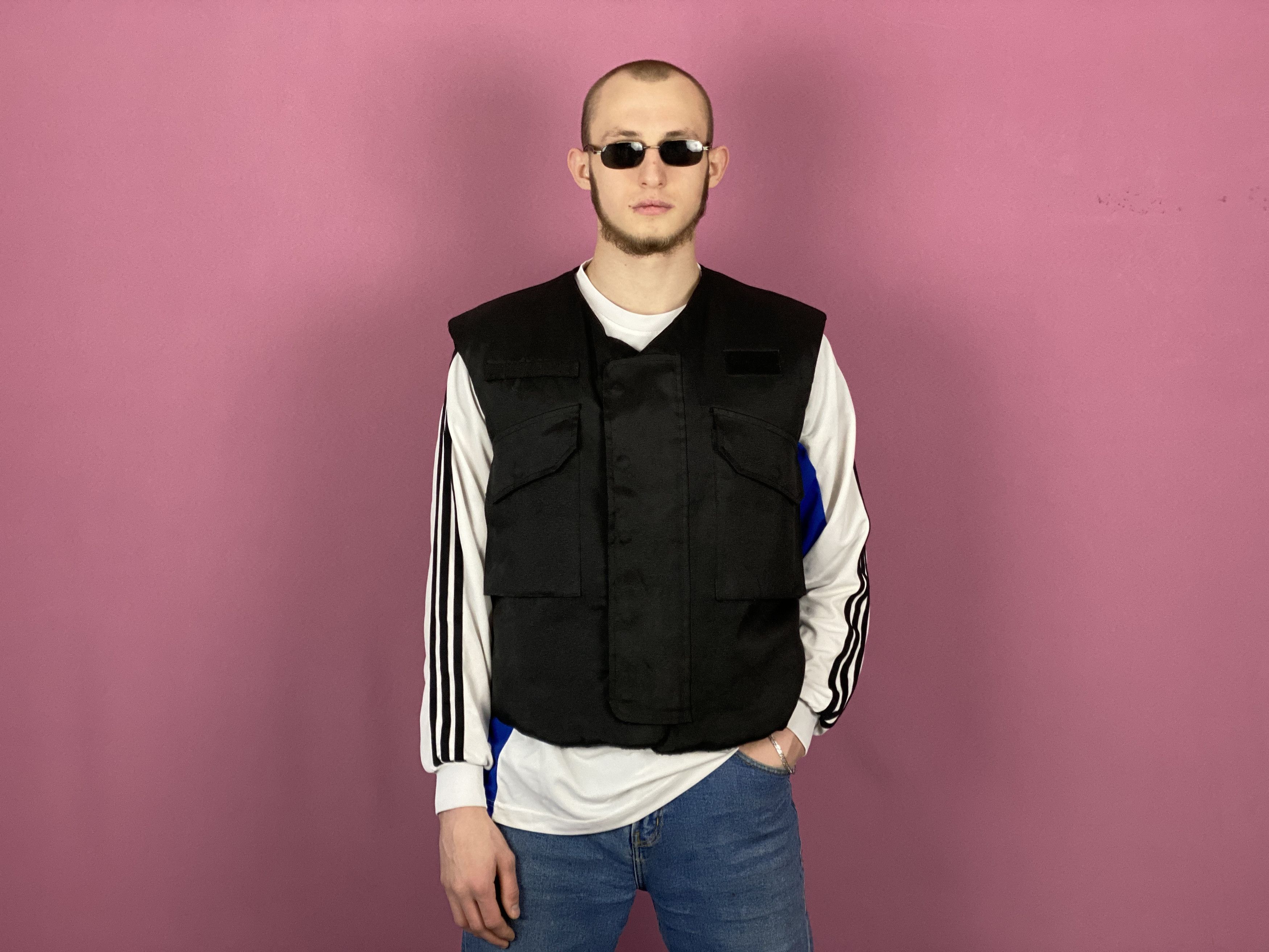 Alpha Industries × Vintage Alpha Industries Vintage Men's Utility Vest - XL Size US XL / EU 56 / 4 - 4 Thumbnail