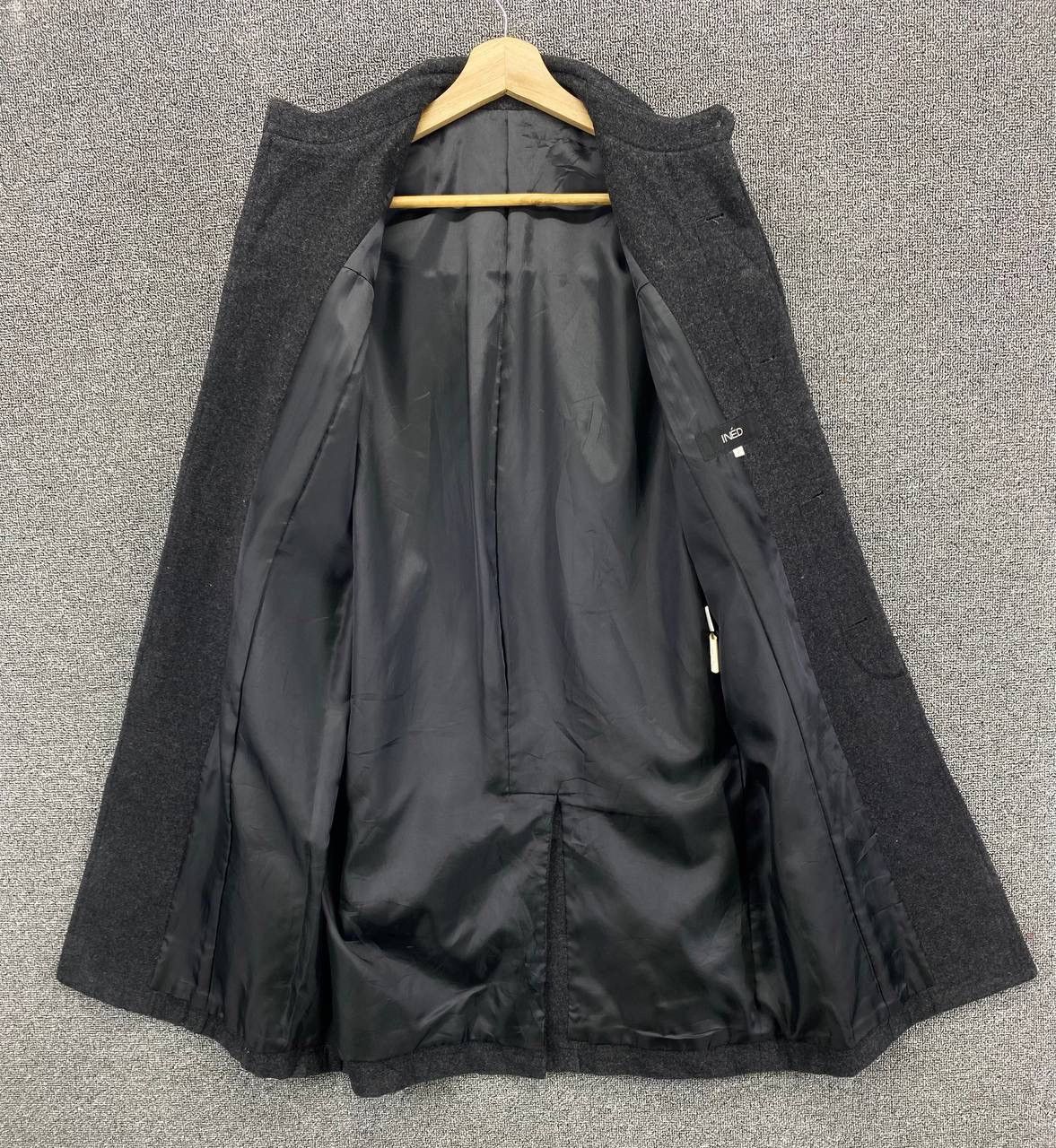 Yohji Yamamoto Vintage Yohji Yamamoto Ined Wool Coat Long Jacket Size M / US 6-8 / IT 42-44 - 7 Thumbnail