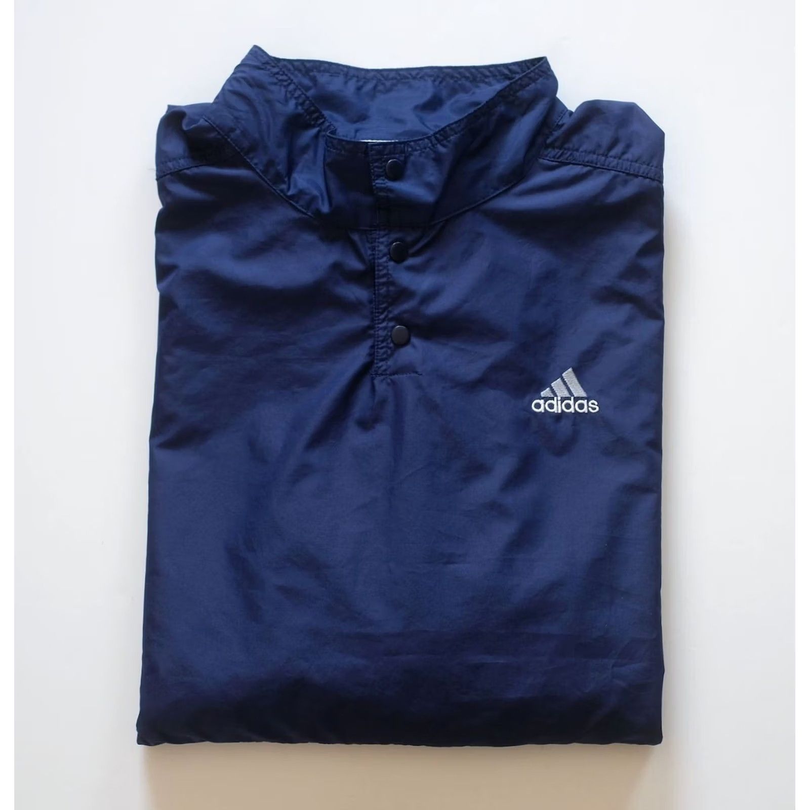 Adidas VINTAGE ADIDAS EQUIPMENT TRACK JACKET BLUE 2XL 2001 90s PULL OVER POLYESTER Y2K MEN Size US XXL / EU 58 / 5 - 4 Thumbnail