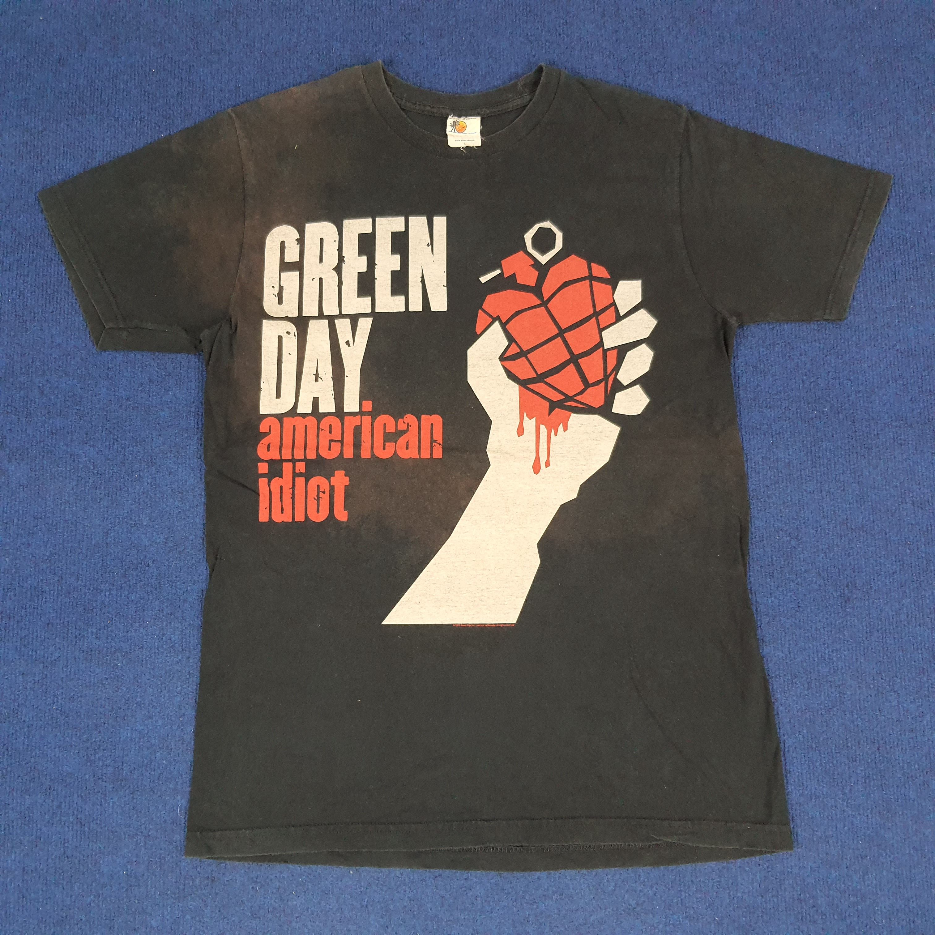 Band Tees × Vintage Vintage Green Day American Idiot American Band T-shirt Size US M / EU 48-50 / 2 - 1 Thumbnail