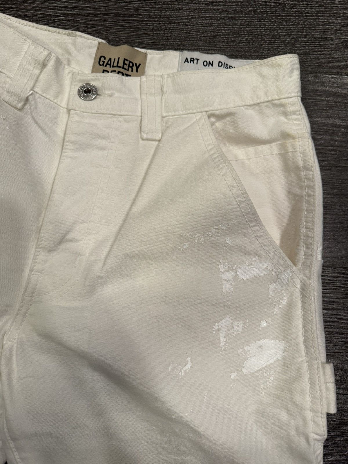 Gallery Dept. White Carpenter Flare Pants Size US 28 / EU 44 - 6 Thumbnail