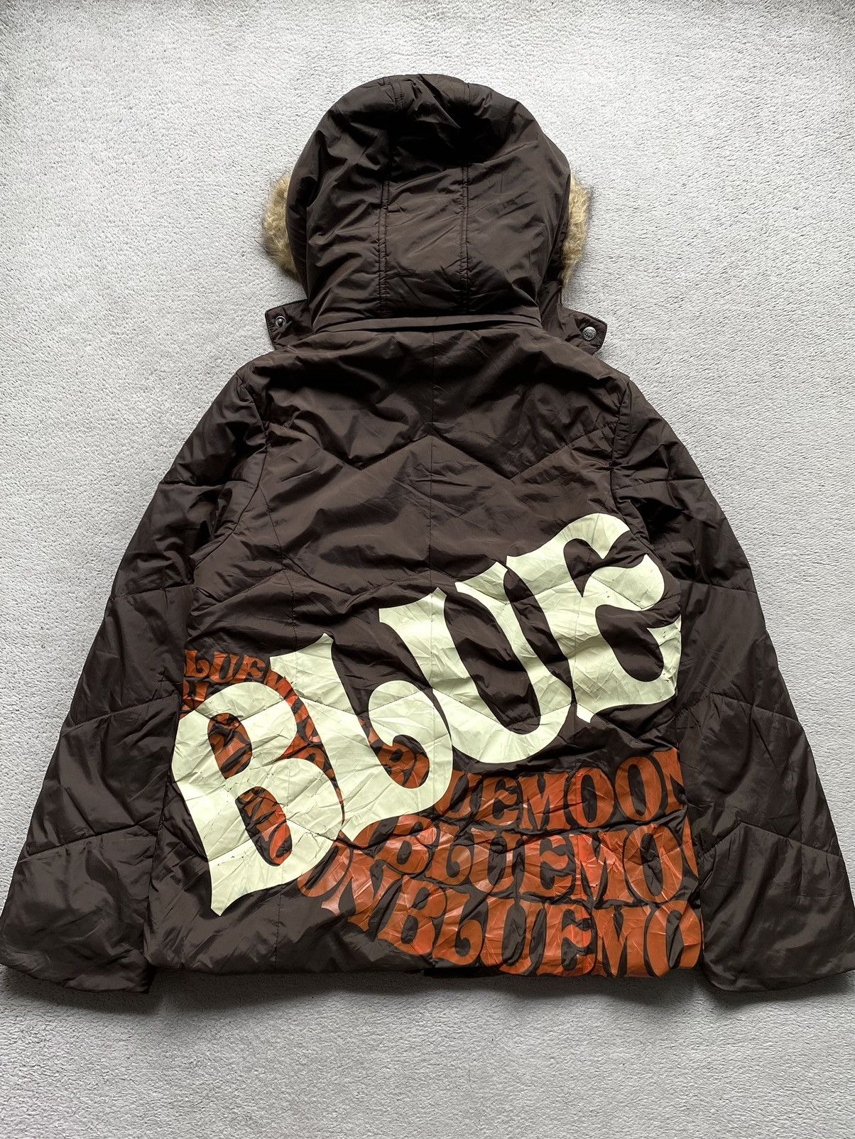 Hysteric Glamour × If Six Was Nine × Le Grande Bleu (L.G.B.) Blue Moon Blue Fur Hoodie Zipper Size US M / EU 48-50 / 2 - 3 Thumbnail