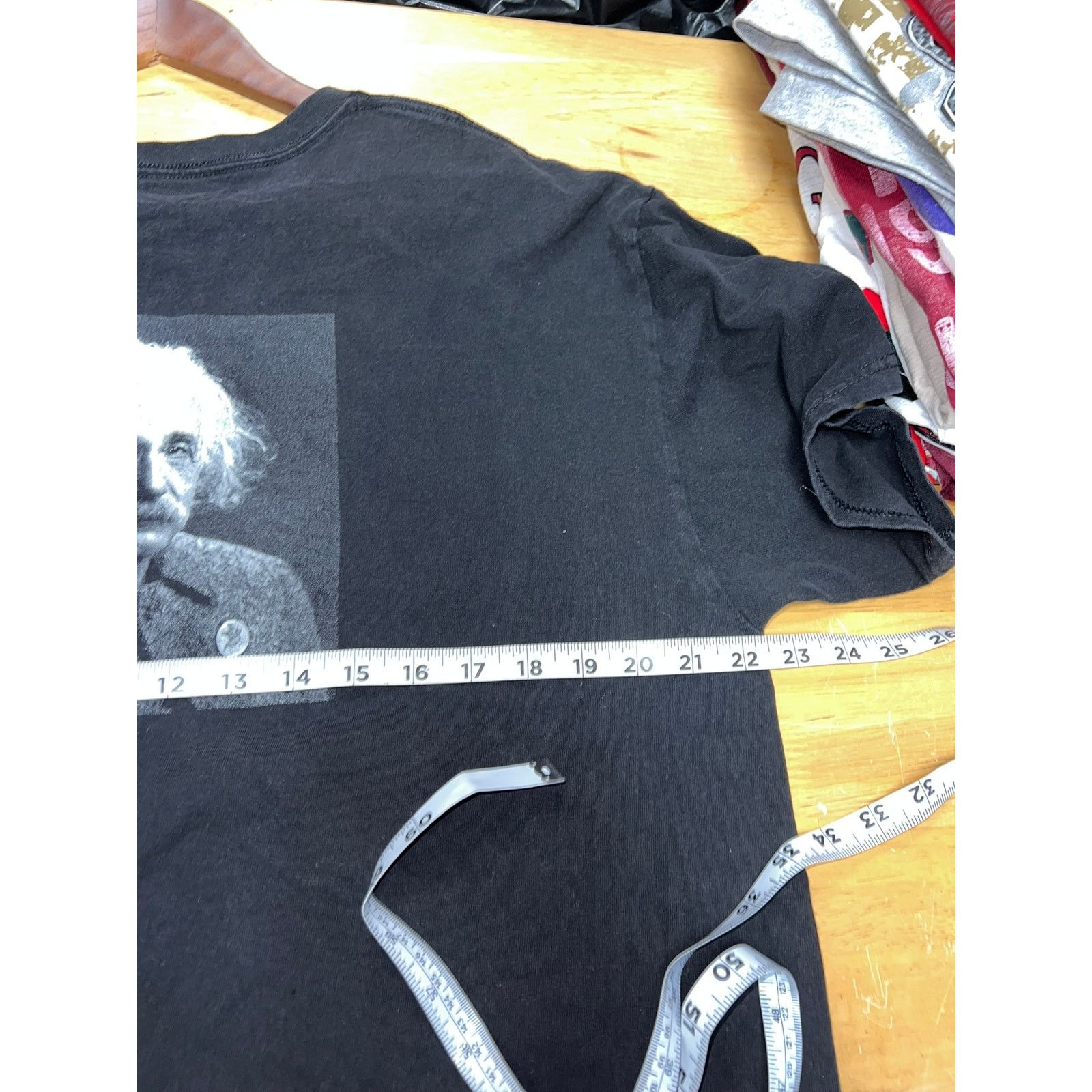 Other Albert Einstein Shirt Scientist Science Black Shirt X-Large Size US XL / EU 56 / 4 - 7 Thumbnail