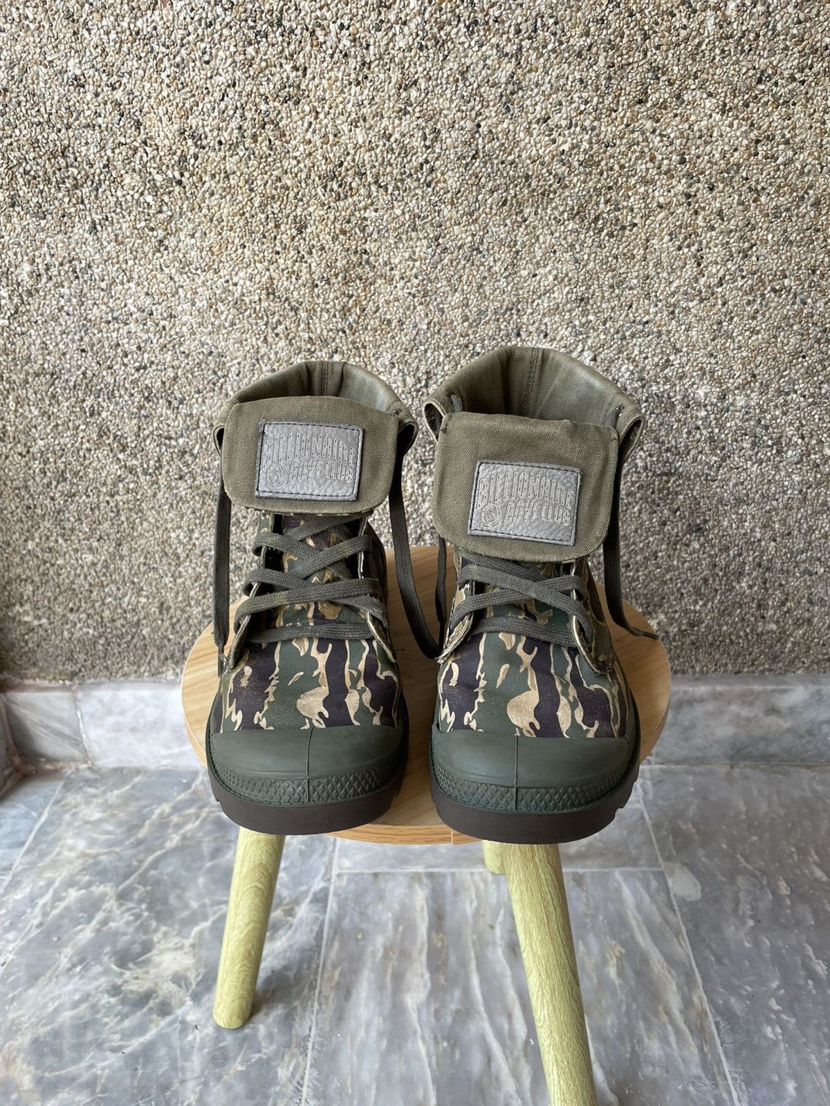Billionaire Boys Club Bbc x Palladium Camo Boots FW12 Size US 9 / EU 42 - 22 Thumbnail