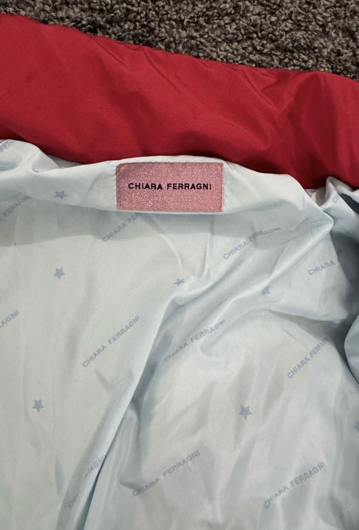 Chiara Ferragni 💖 Authentic Chiara Ferragni Cropped Puffer Jacket 💖 Size XS / US 0-2 / IT 36-38 - 7 Thumbnail