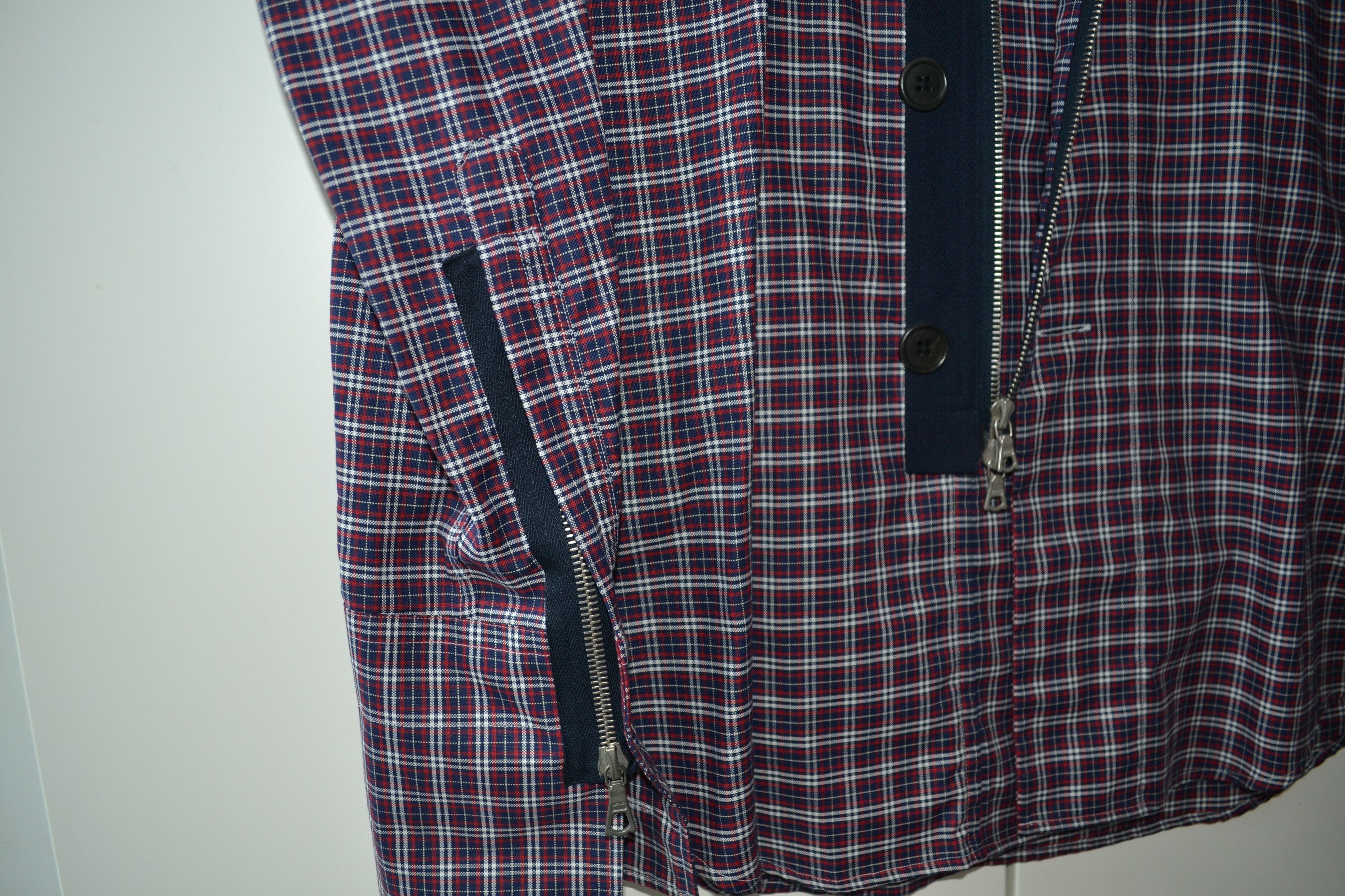 Dries Van Noten DRIES VAN NOTEN Shirt Long Sleeve Full Zip Check Size 46 Size US S / EU 44-46 / 1 - 6 Thumbnail