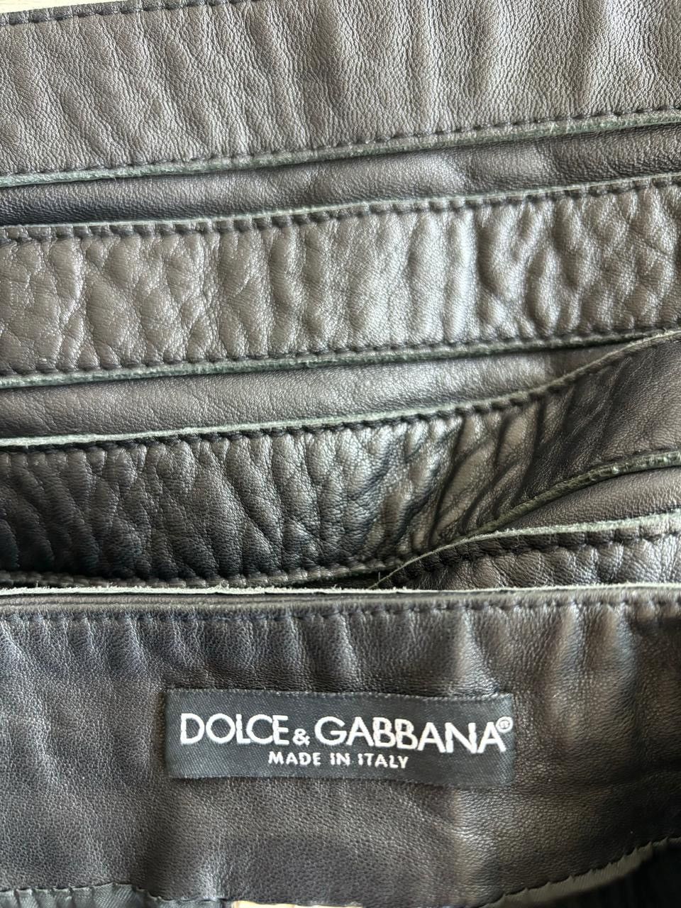 Dolce & Gabbana SS03 Dolce & Gabbana ‘Sex’ Leather Belt Skirt Size 30" / US 8 / IT 44 - 5 Thumbnail