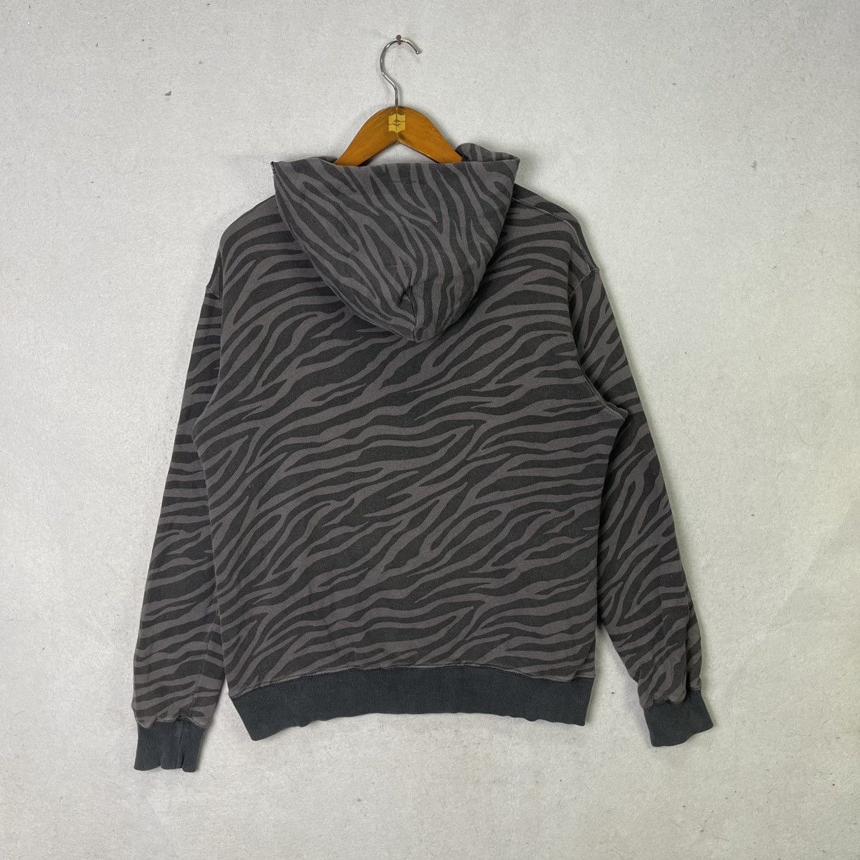 Schott Schott NYC Zebra Pattern Full Zip Hoodie New York City Logo Size US M / EU 48-50 / 2 - 7 Thumbnail