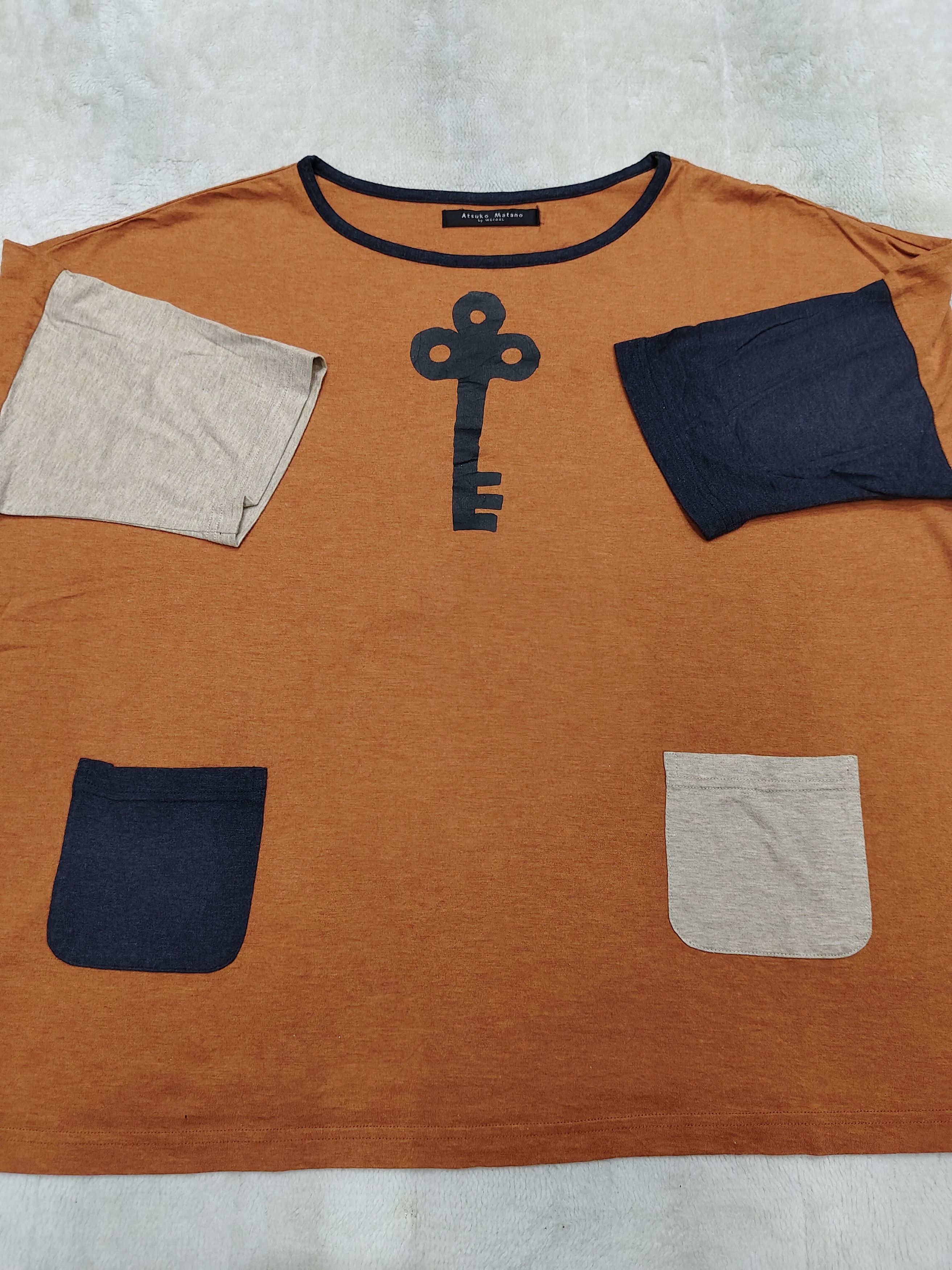 ATSURO TAYAMA SICK 🇯🇵 Atsuko Matano by Wacoal Key Graphic Pocket Size L / US 10 / IT 46 - 7 Thumbnail