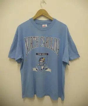 Vintage Vintage 90s UNC Tar Heels North Carolina Size US XL / EU 56 / 4 - 1 Thumbnail