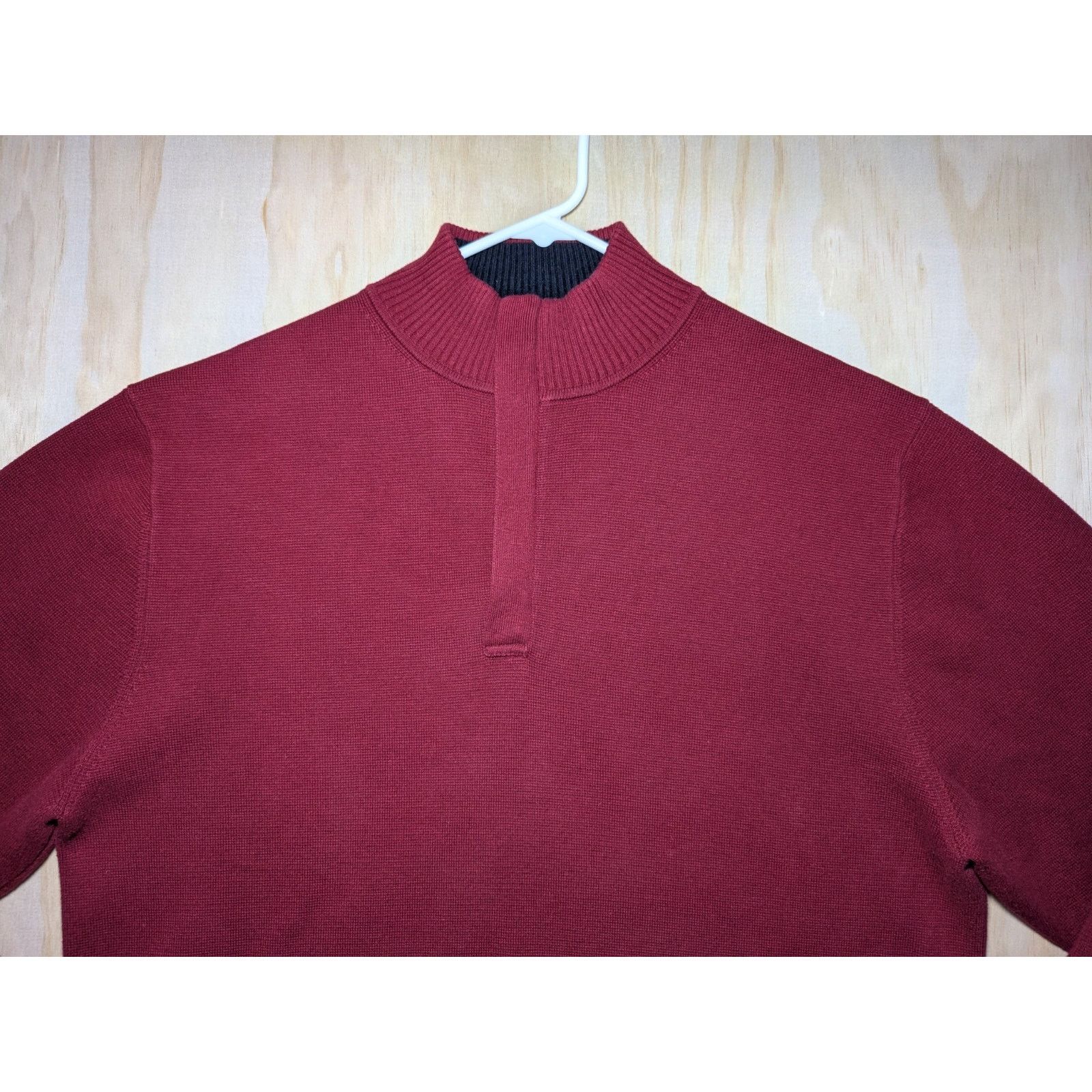 Pendleton Pendleton Men's Large Quarter Zip Pullover Sweater Cotton Size US L / EU 52-54 / 3 - 5 Thumbnail