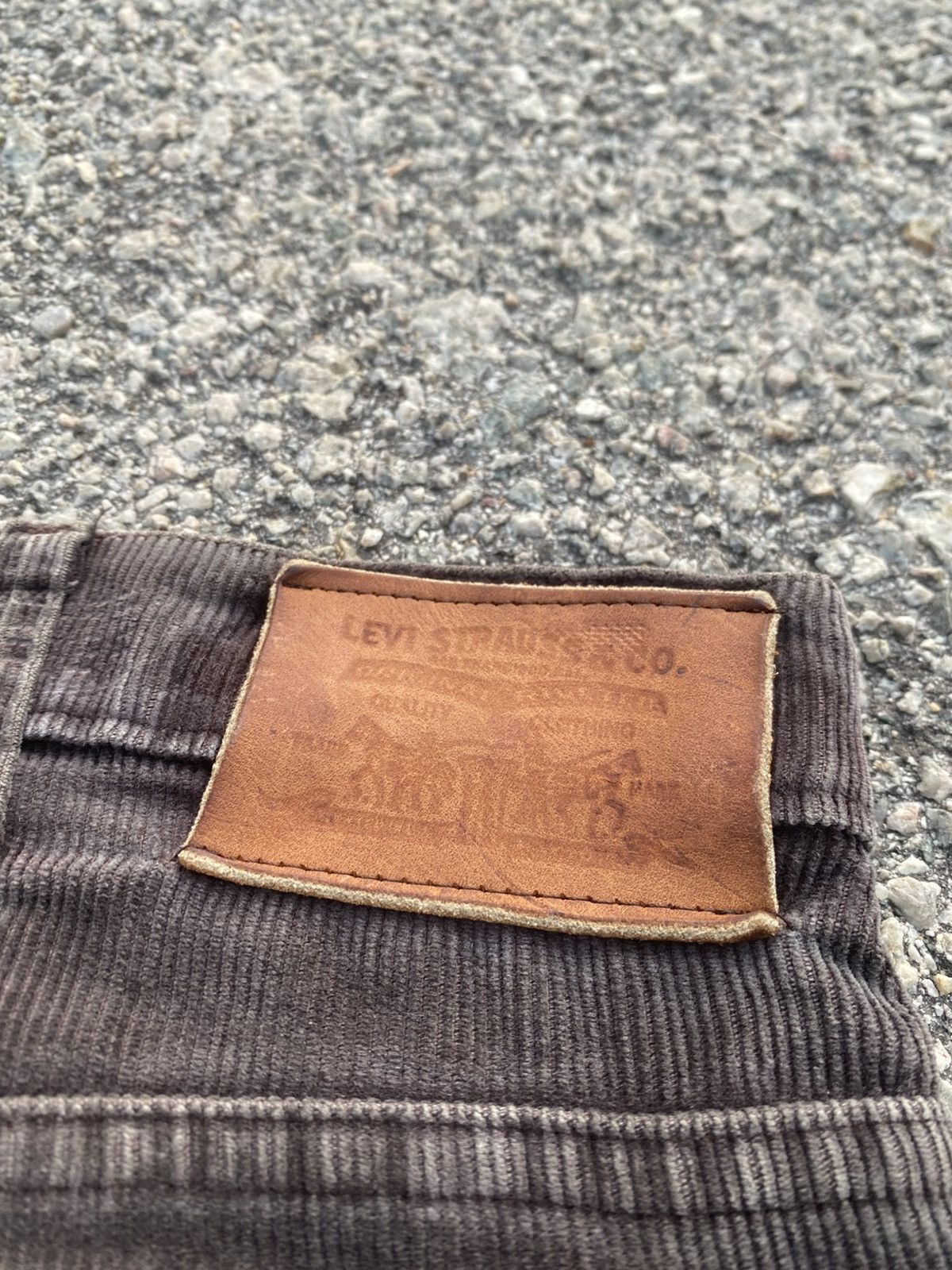 Levi's Vintage Clothing 1970s-80s Levis Corduroy Hippies Patchwork Flared Size US 34 / EU 50 - 18 Thumbnail