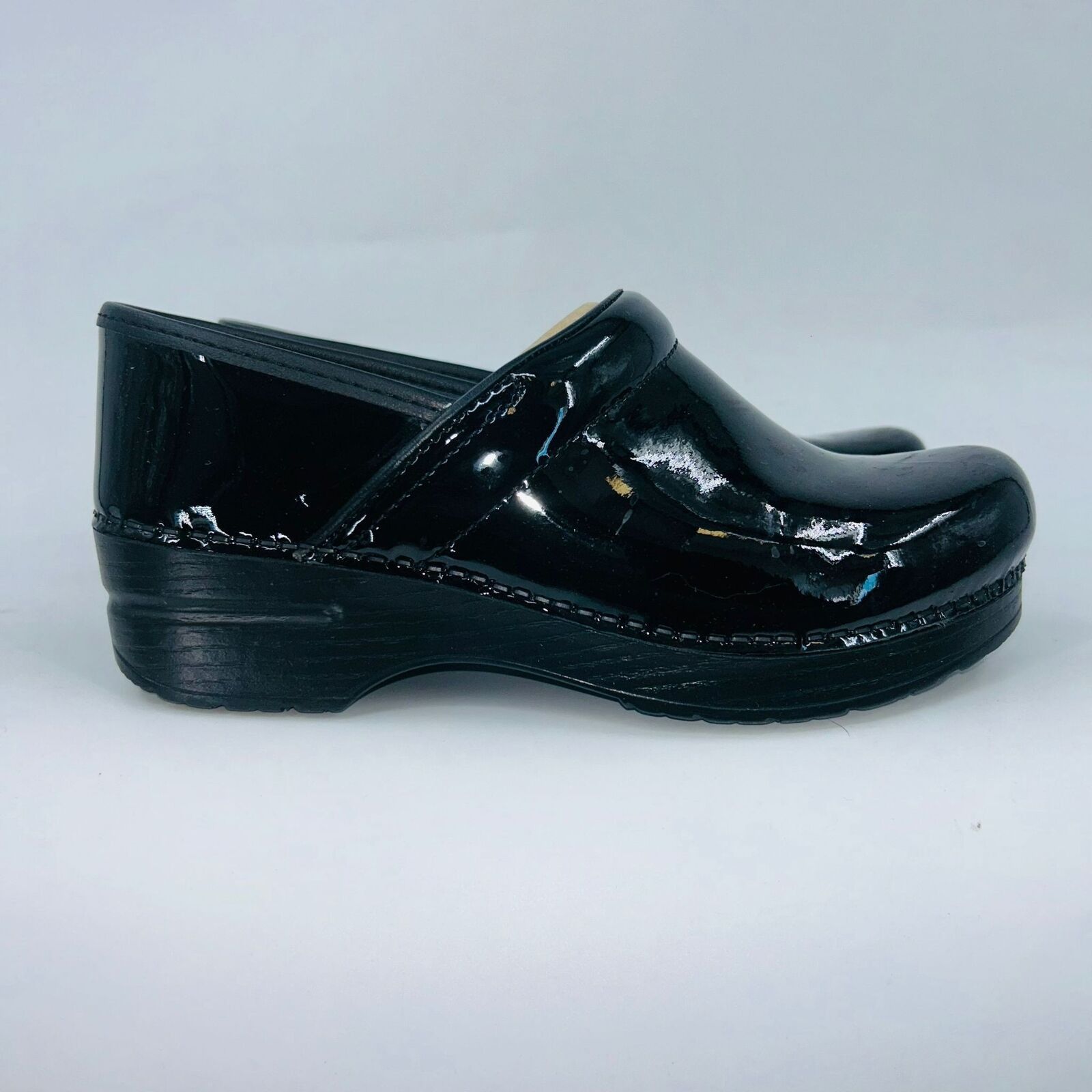 Dansko DANSKO WOMEN PROFESSIONAL LEATHER CLOGS BLACK Size 7.5-8B Size US 7.5 / IT 37.5 - 1 Thumbnail