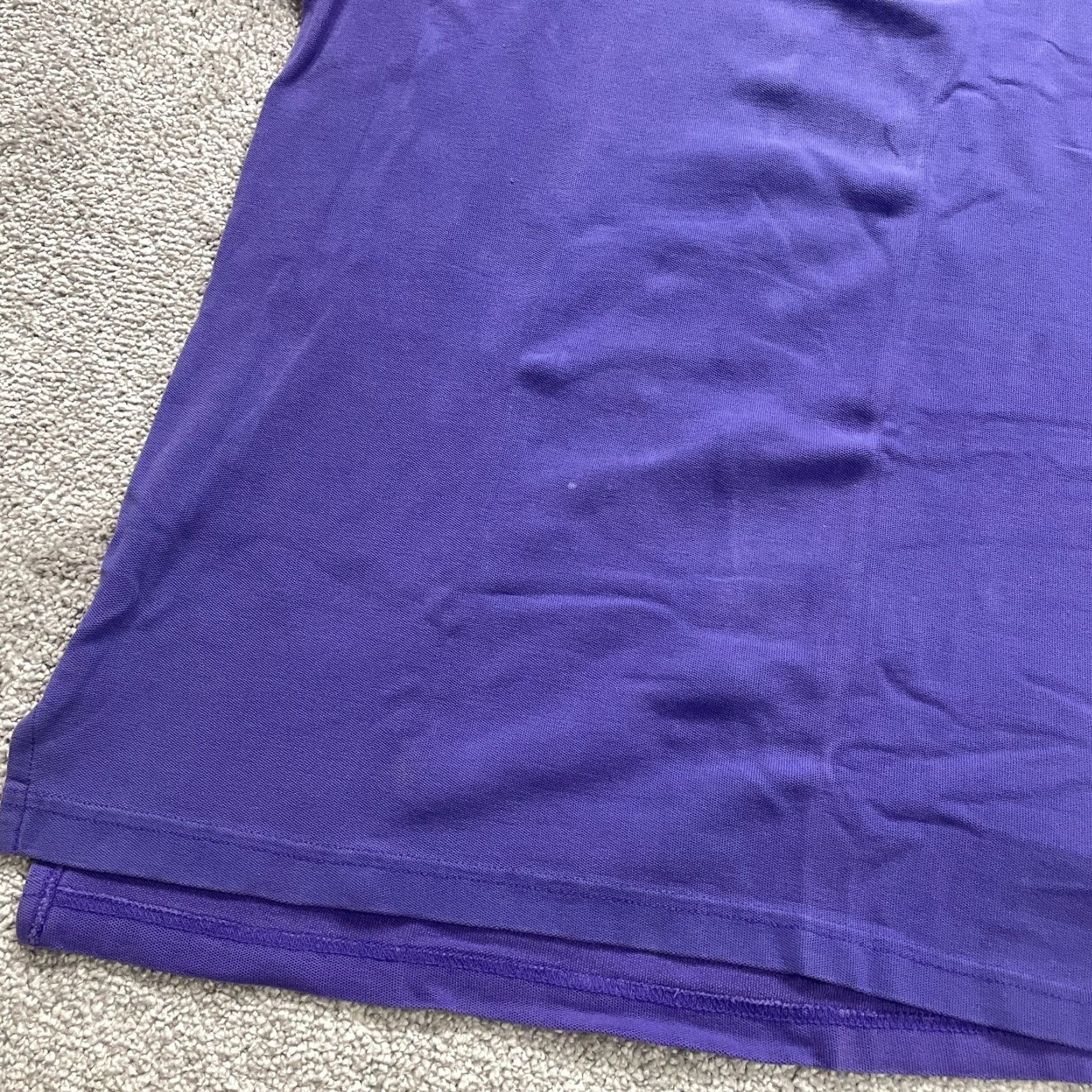 Vintage McIntosh & Seymour Polo Shirt Mens Medium Purple Cotton Sports Activewear Size US M / EU 48-50 / 2 - 4 Thumbnail