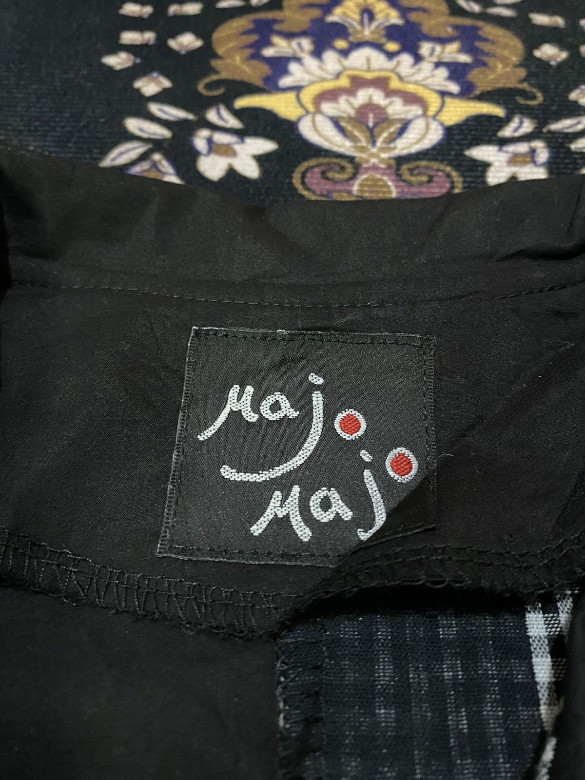 If Six Was Nine × Japanese Brand 🚨LAST🚨Y2K Rare Majo Majo Gothic Style 2 Layered Shirt Size L / US 10 / IT 46 - 6 Thumbnail