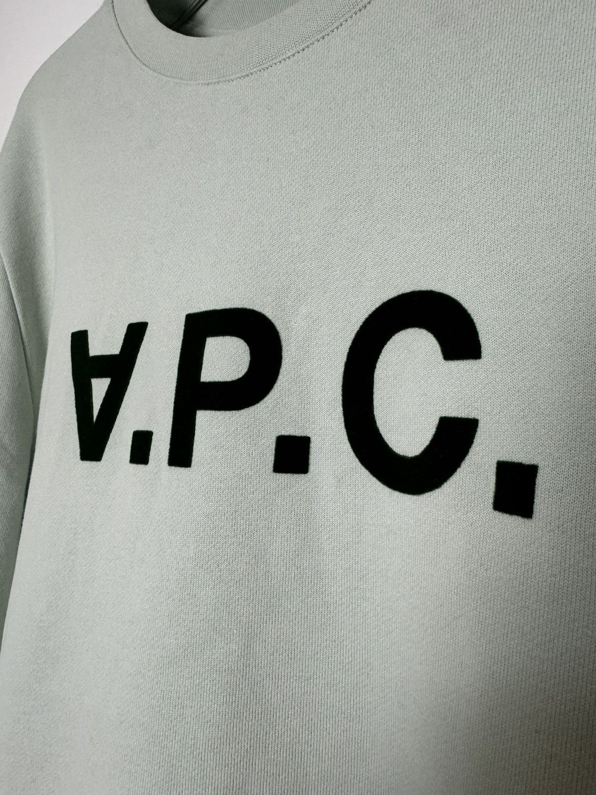 A.P.C. A.P.C logo sweatshirt luxury designer streetwear avantgarde Size US M / EU 48-50 / 2 - 6 Thumbnail