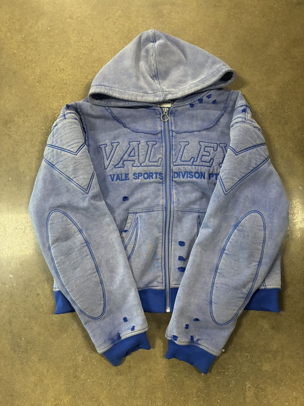 Vale Vale Hulk Armor zip up hoodie valelives valeforever | Grailed