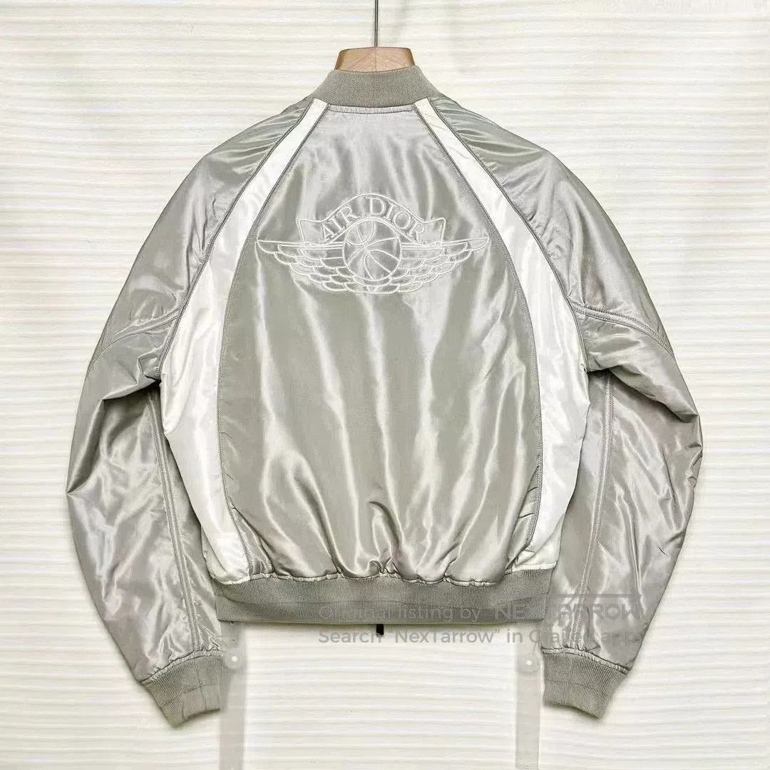 Dior Dior x Air Jordan Embroidered Logo Jacket. Size US M / EU 48-50 / 2 - 2 Thumbnail