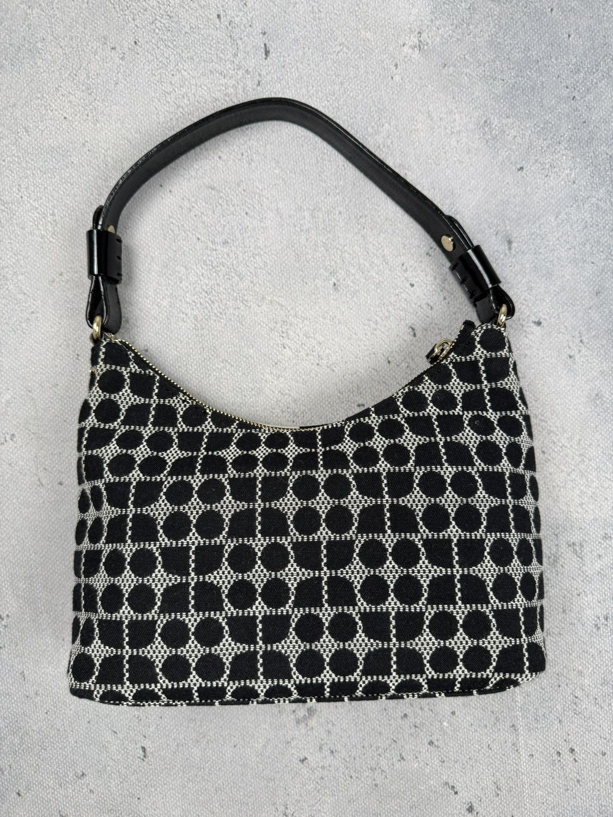 Kate Spade Kate Spade New York Monogram Shoulder Bag Canvas Baguette Size ONE SIZE - 2 Thumbnail