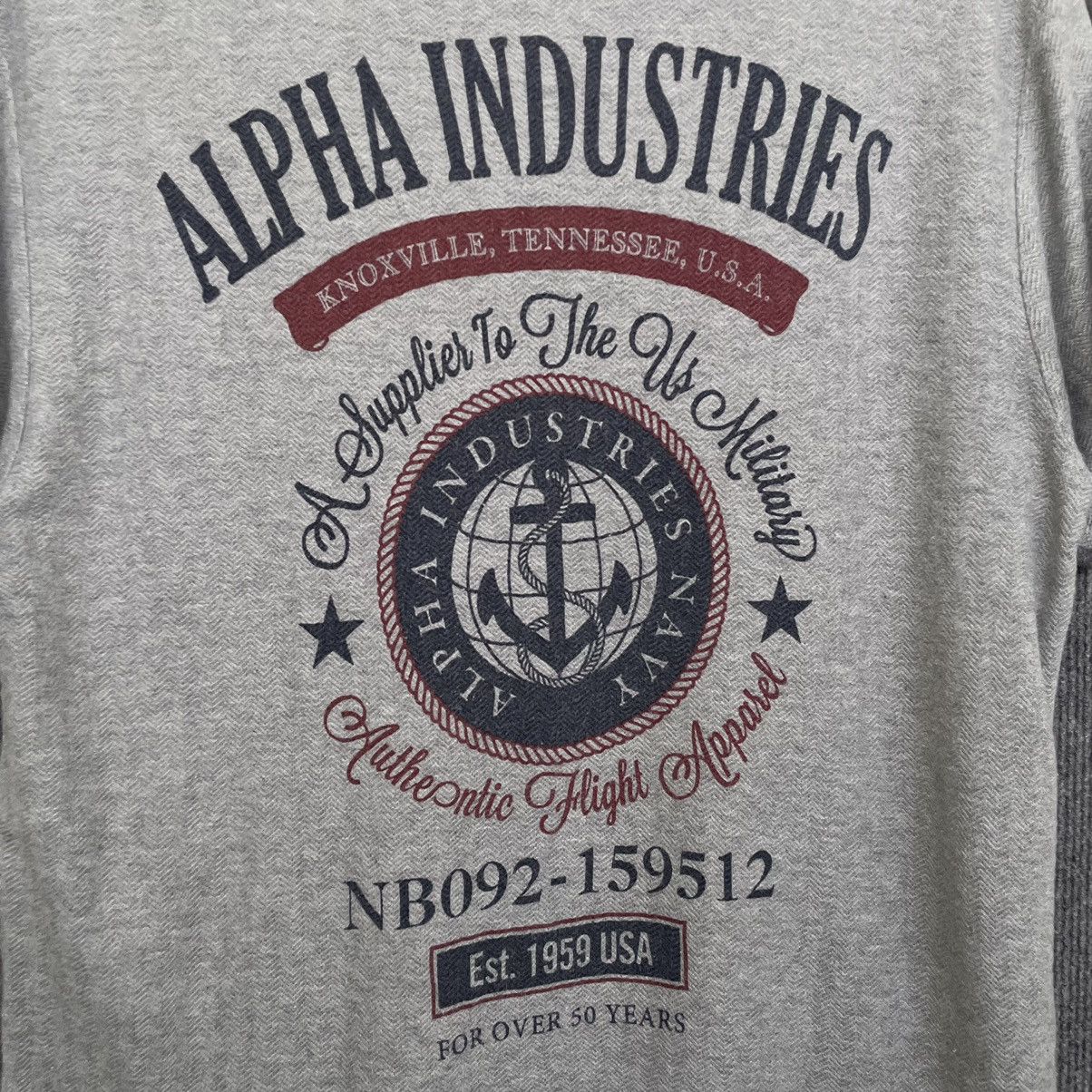 Alpha Industries × Vintage Vintage Y2K Official U.S. Defense Dept. Contractor Tee Size US L / EU 52-54 / 3 - 2 Thumbnail