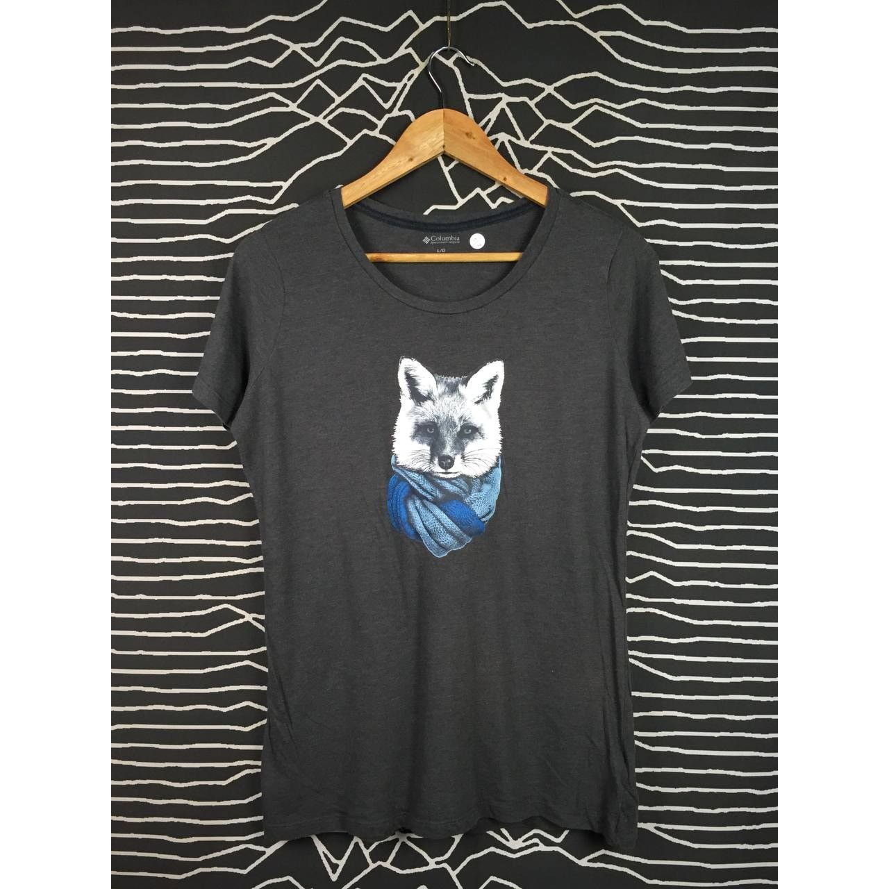 Columbia × Vintage Columbia Sportswear Company Foxy Graphic Outdoor Tee Size L / US 10 / IT 46 - 1 Thumbnail