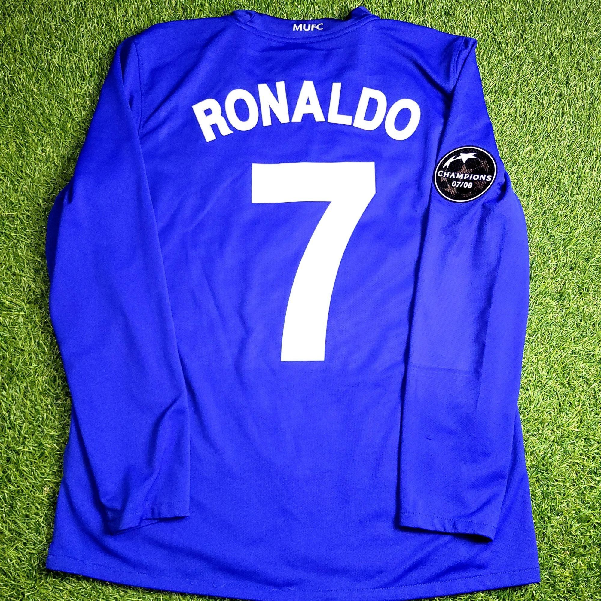 Nike Ronaldo Manchester United 2008 2009 Away Soccer Jersey M Size US M / EU 48-50 / 2 - 1 Thumbnail