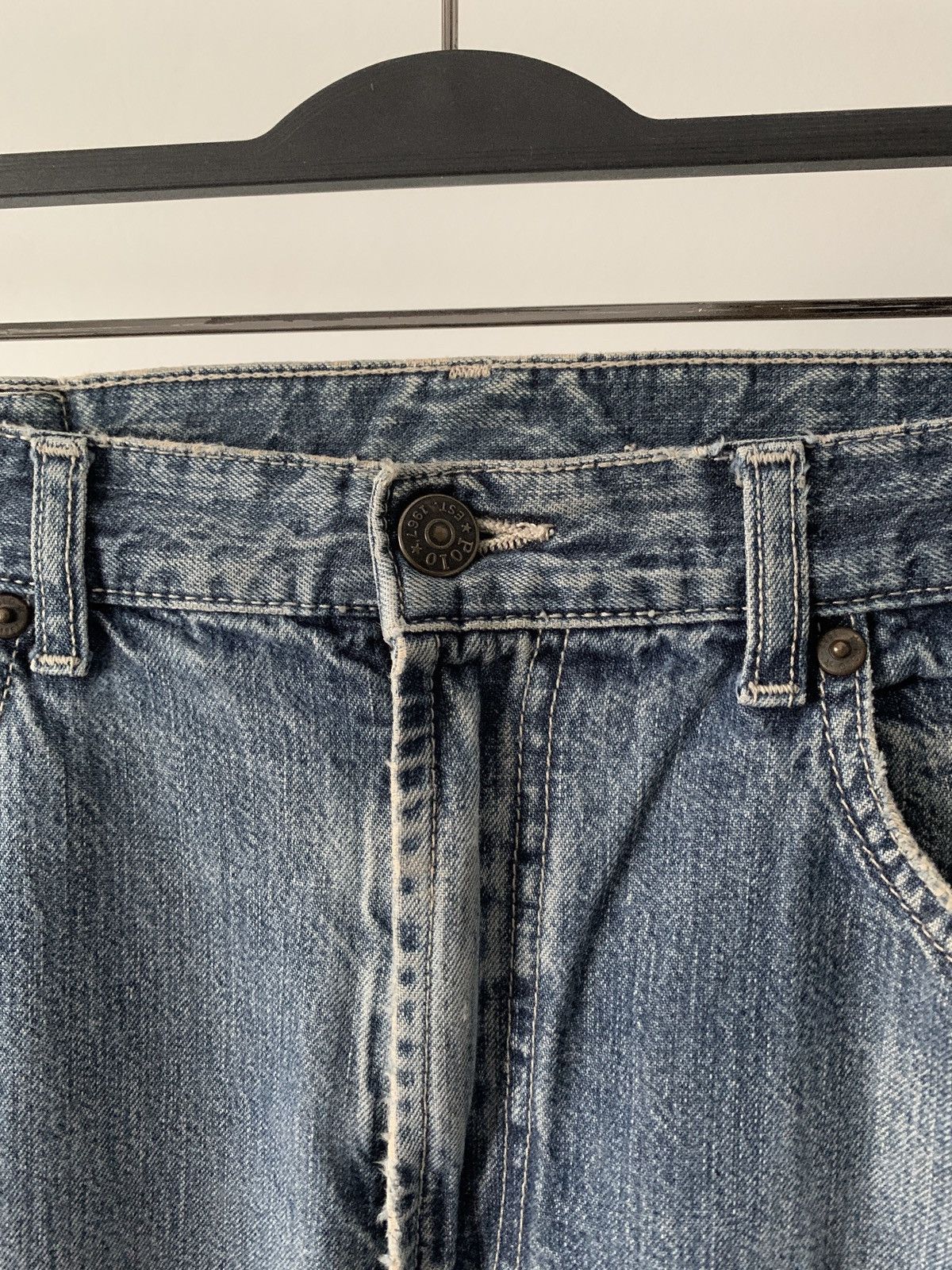 Polo Ralph Lauren Thrashed Vintage Polo Ralph Lauren Pants Distressed Grunge Size US 34 / EU 50 - 7 Thumbnail
