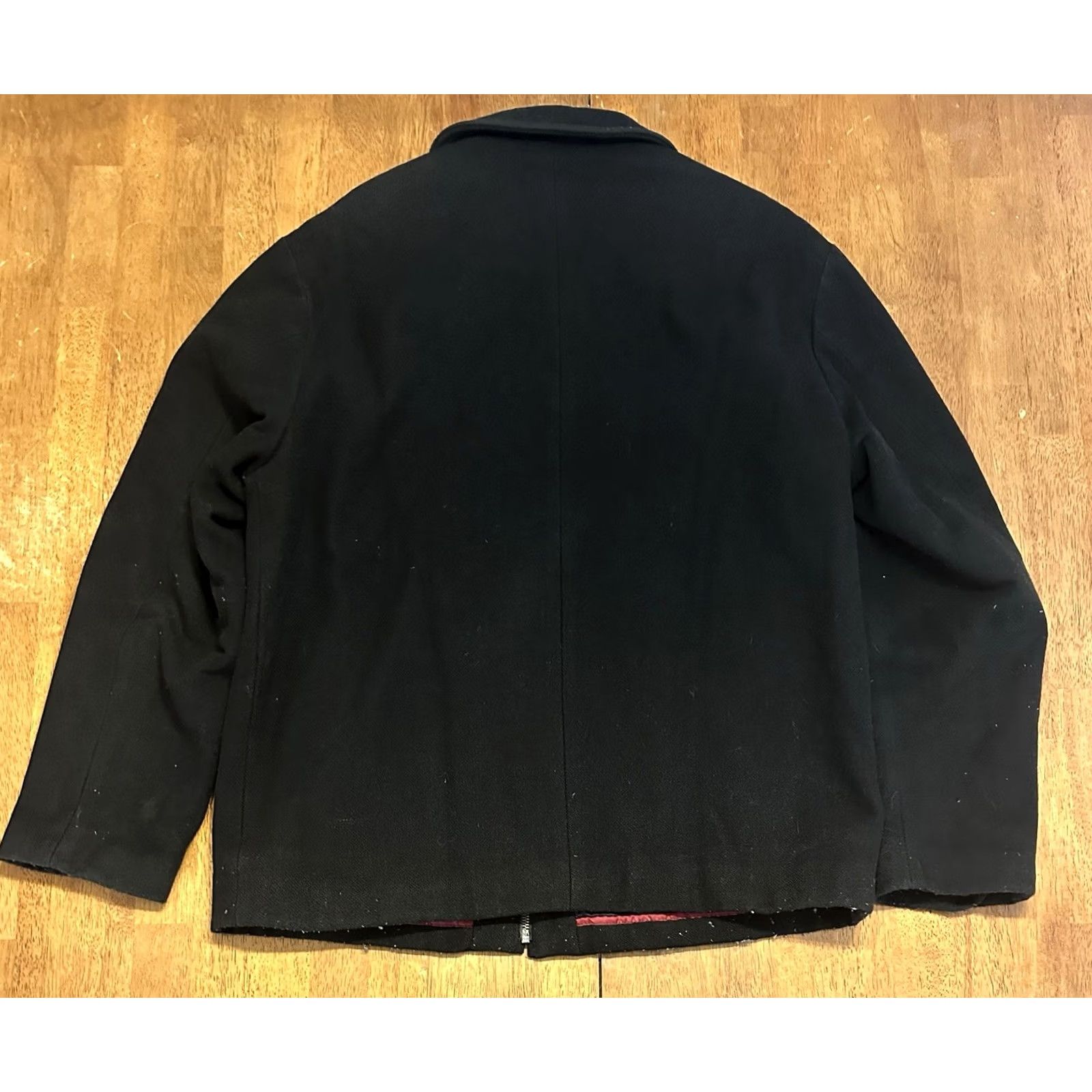 Gap VINTAGE Gap Wool Insulated Bomber Jacket Large Black Size US L / EU 52-54 / 3 - 4 Thumbnail