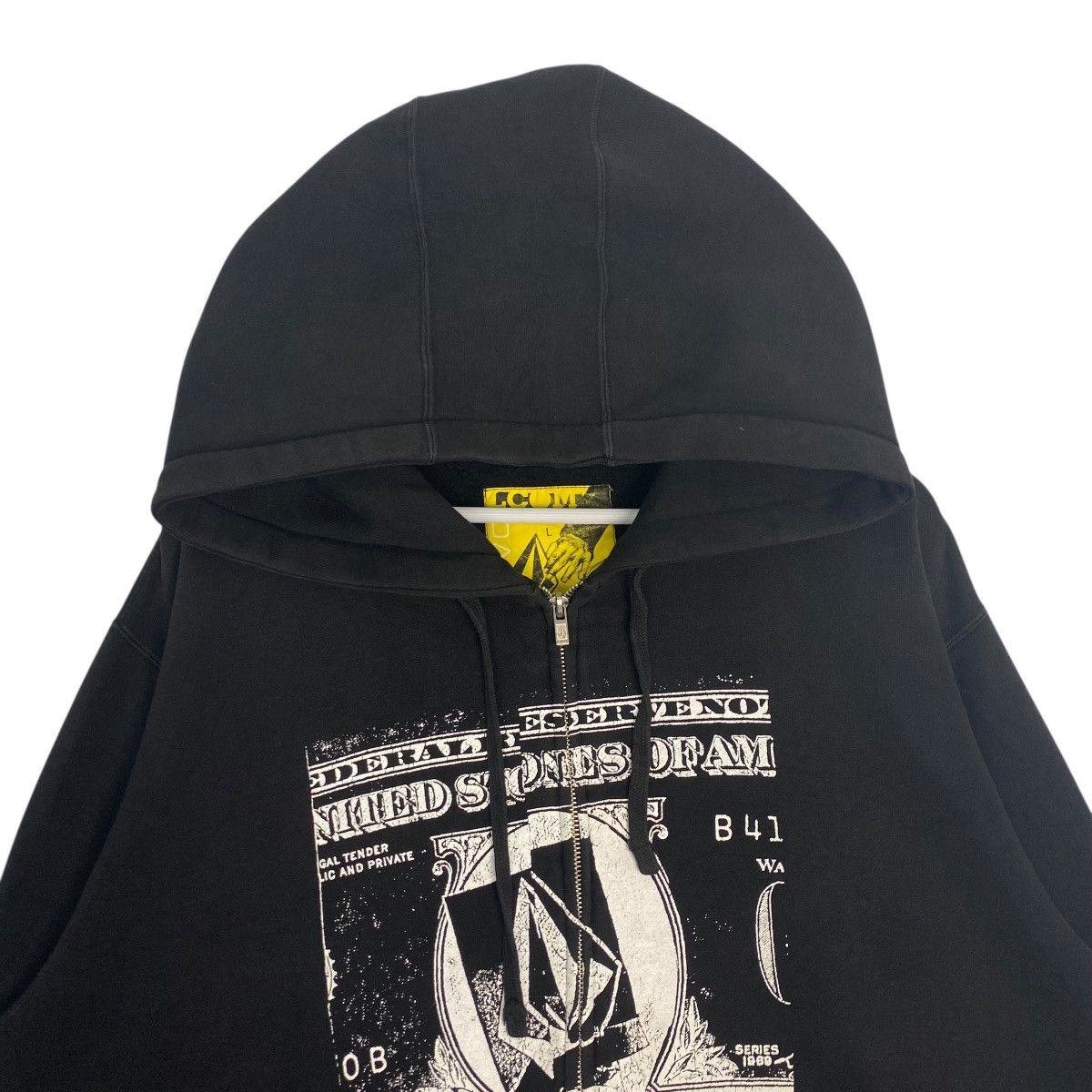 Vintage Vintage Helly Hansen Printed Crewneck Sweatshirt Black Size US M / EU 48-50 / 2 - 4 Thumbnail