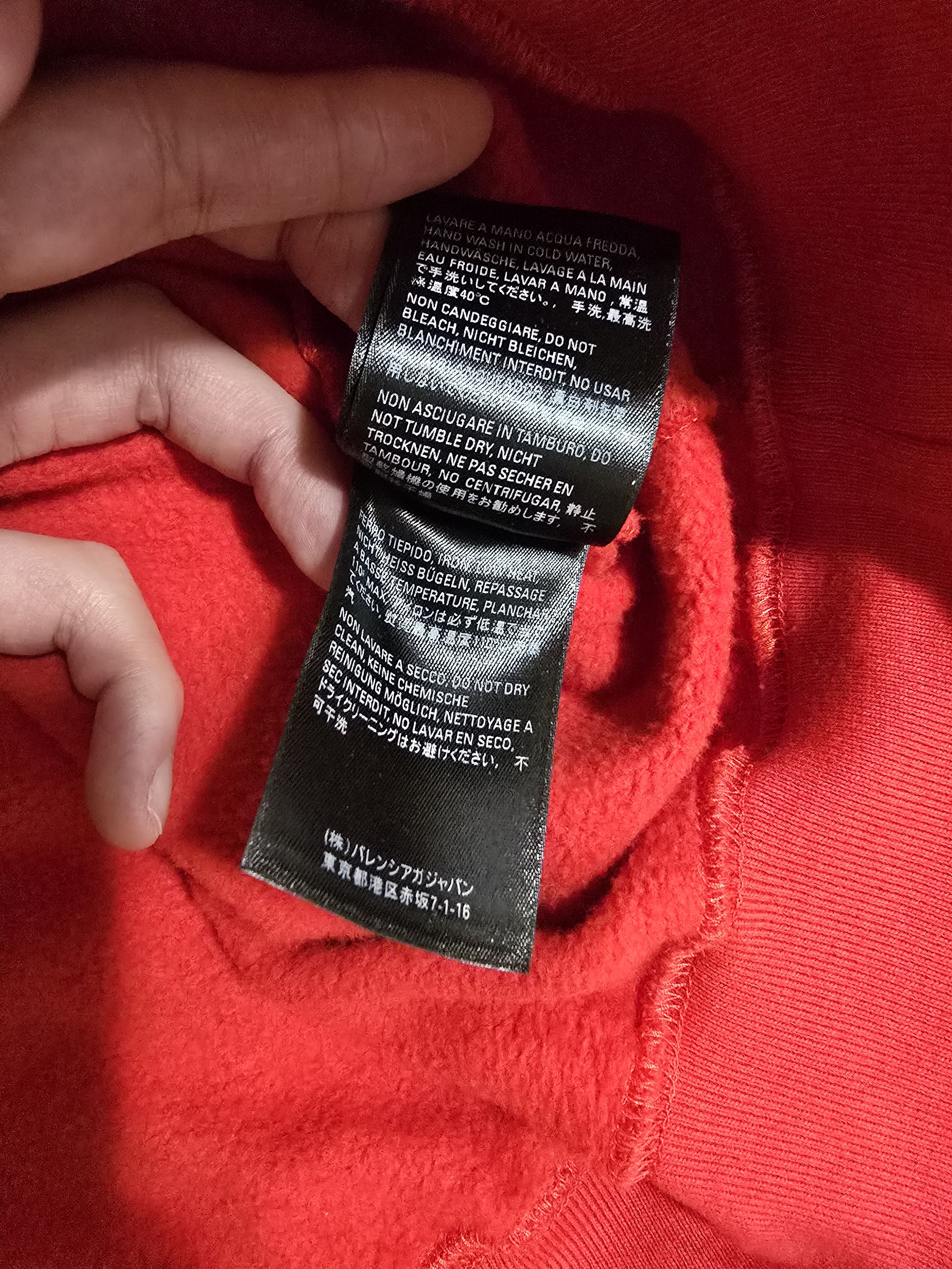 Balenciaga Balenciaga red ps5 hoodie Size US XS / EU 42 / 0 - 7 Thumbnail