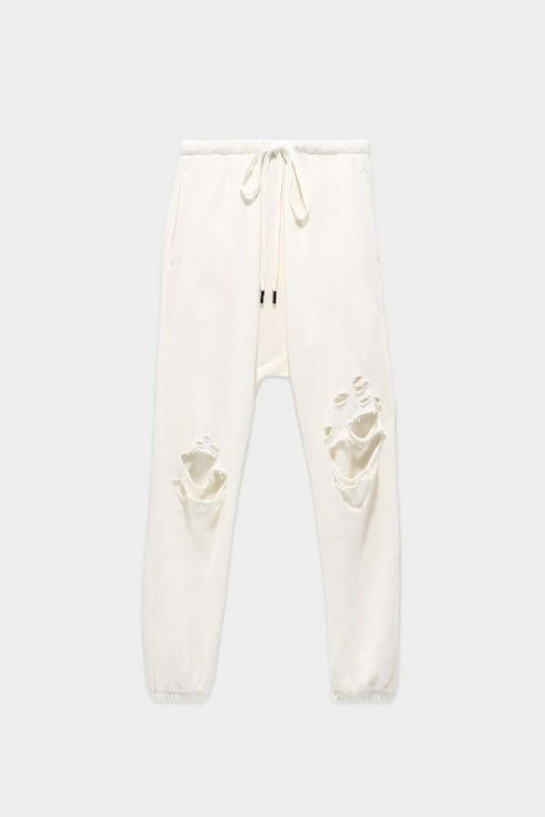 R13 Shredded drop crotch sweatpants. XS Size 26" / US 2 / IT 38 - 2 Thumbnail